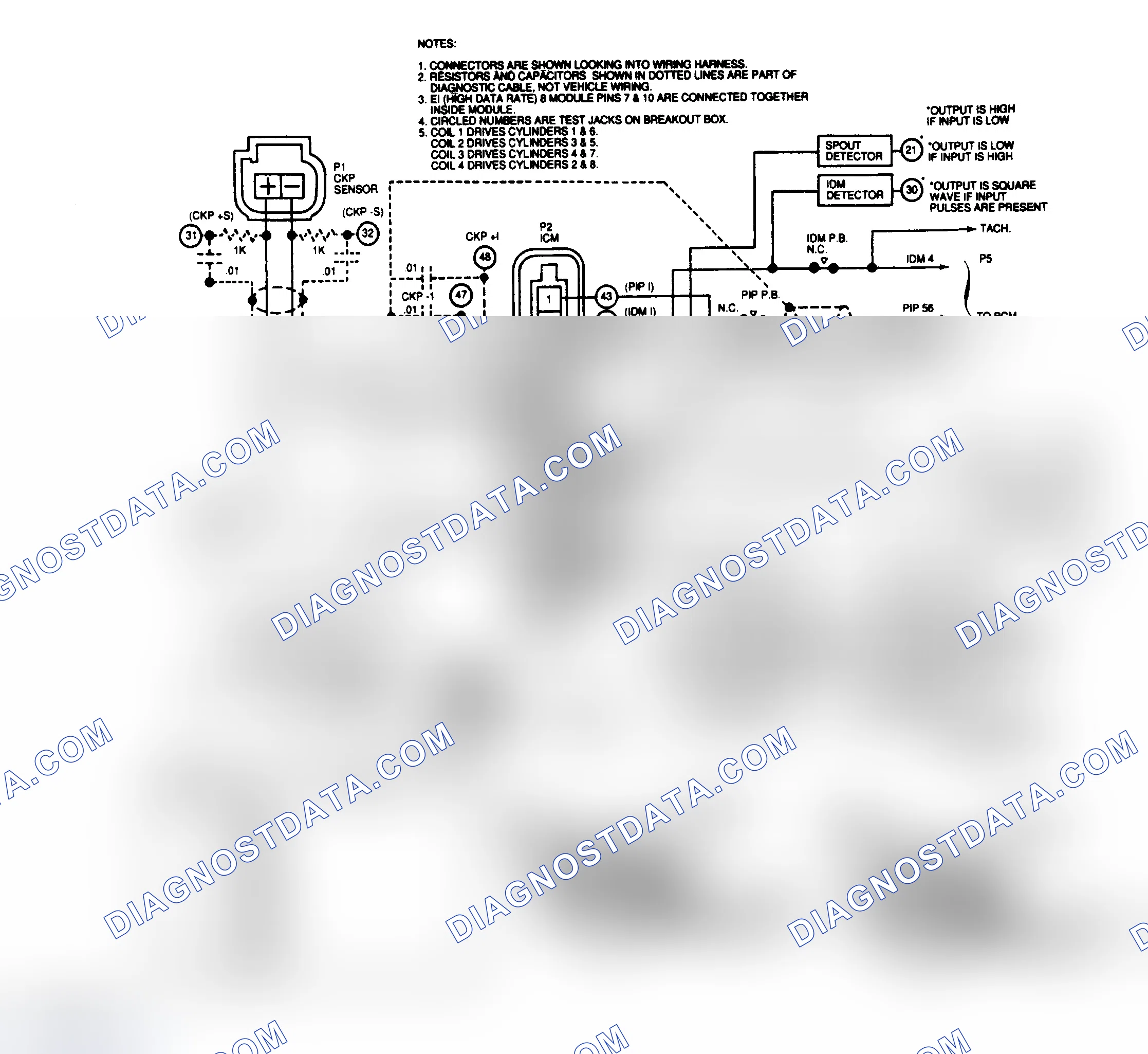 Scheme 201: EI Wiring Diagram (4.6L)