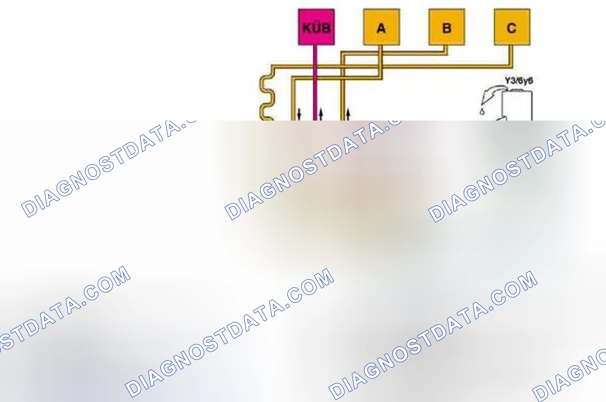 Scheme 13: Torque Converter Lockup Clutch Regulating Valve Function Diagram - Transmission 722.6