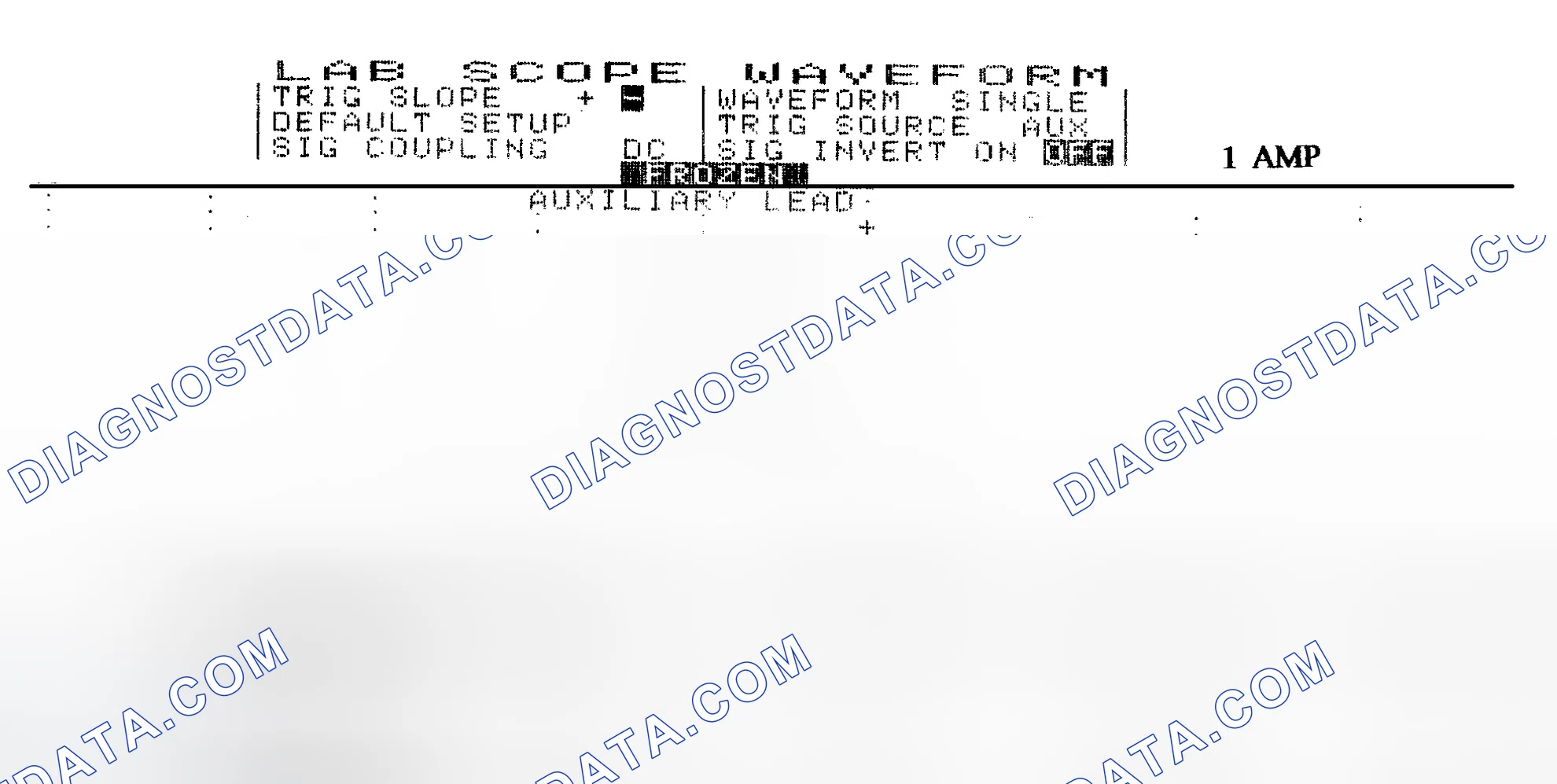 Scheme 20: Single Injector w/Normal Current Flow - Current Pattern