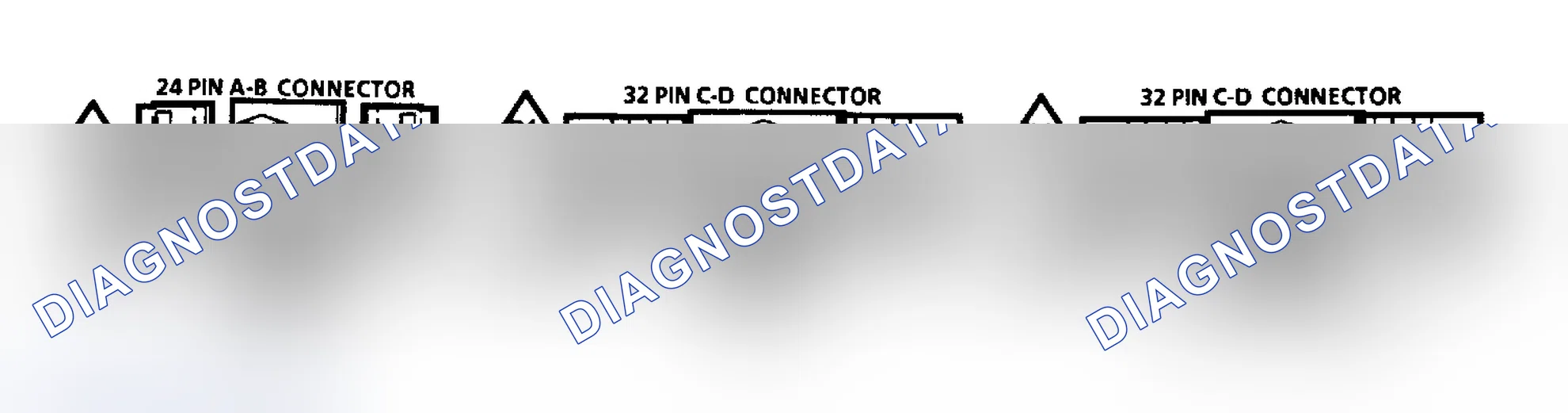 Scheme 432: ECM TERMINAL ID (3.3L VIN C, "C" & "H" BODIES)