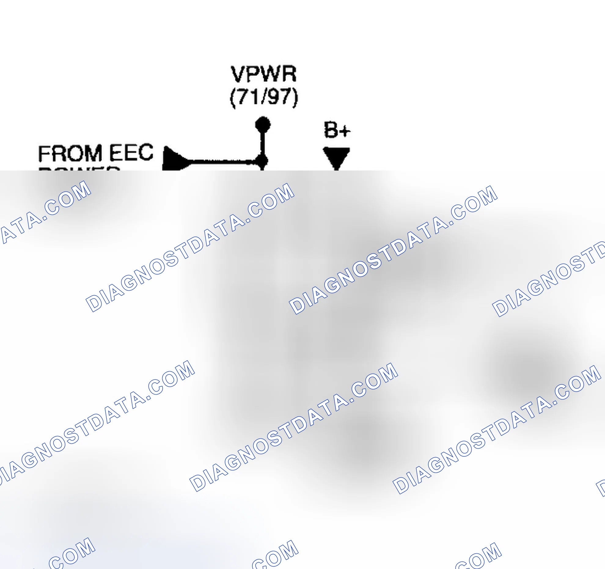 Scheme 67: Typical Fuel Pump Relay Schematic