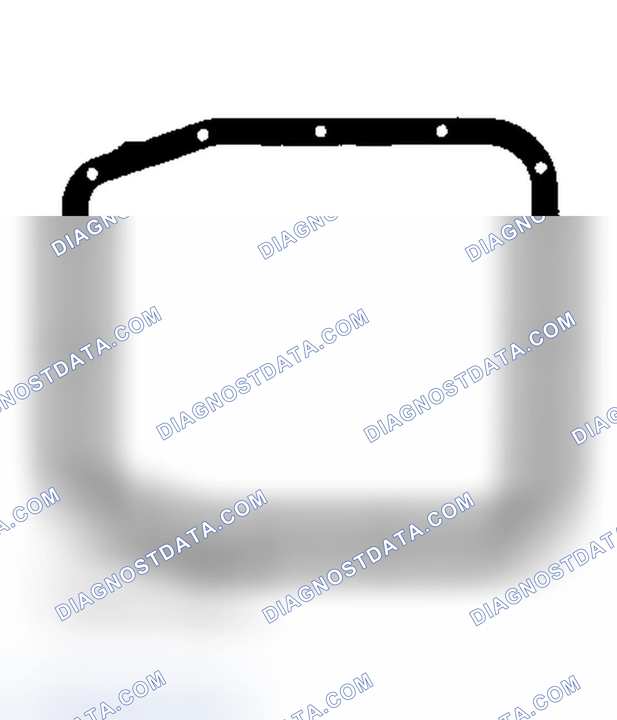 Scheme 17: Identifying Oil Pan Gasket (4R70W)
