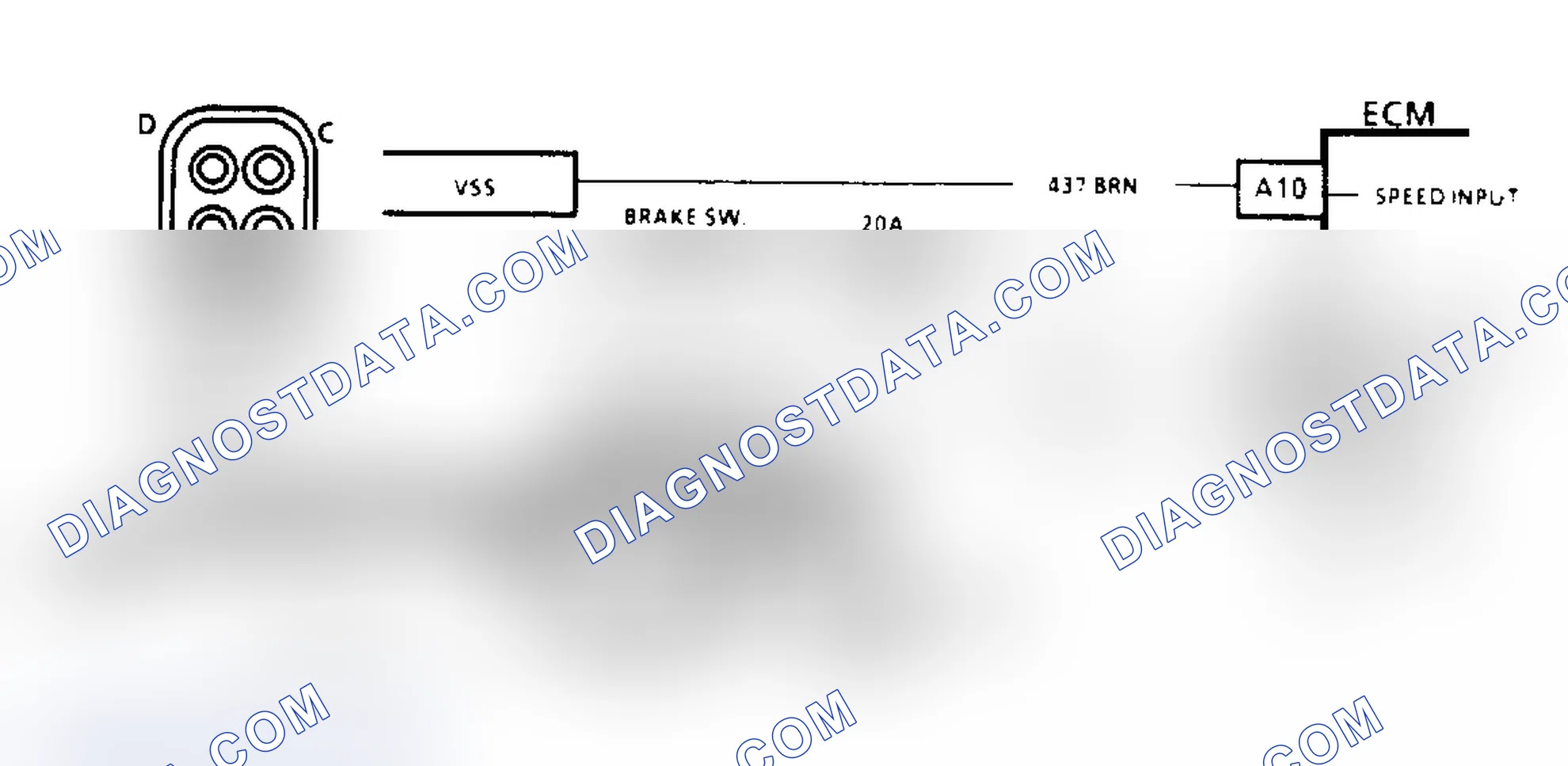 Scheme 154: TCC Elect. Diagnosis Schematic Diagram (4.3/5.0/5.7L Under 8500 GVW)