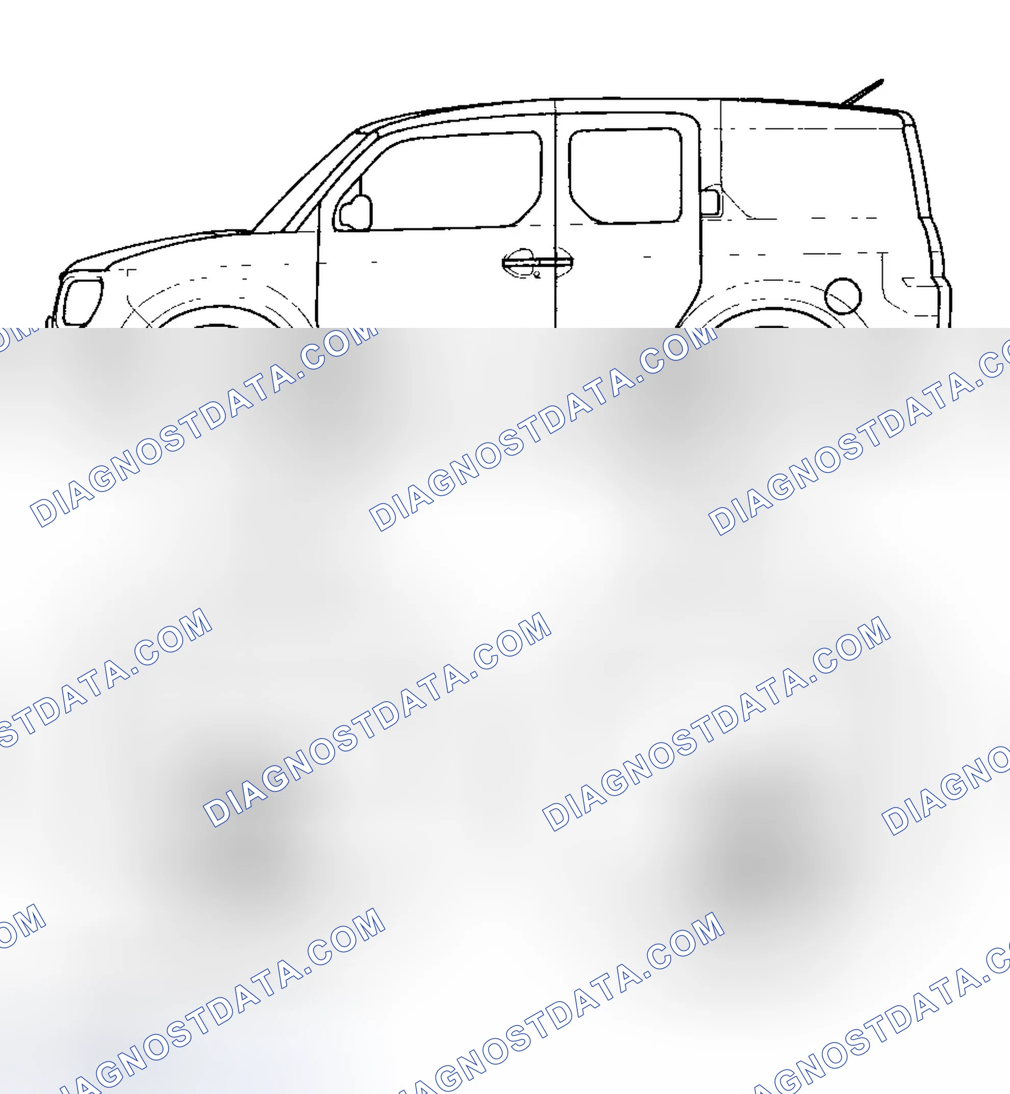 Scheme 66: Starting and accelerating in reverse gears (4WD mode)