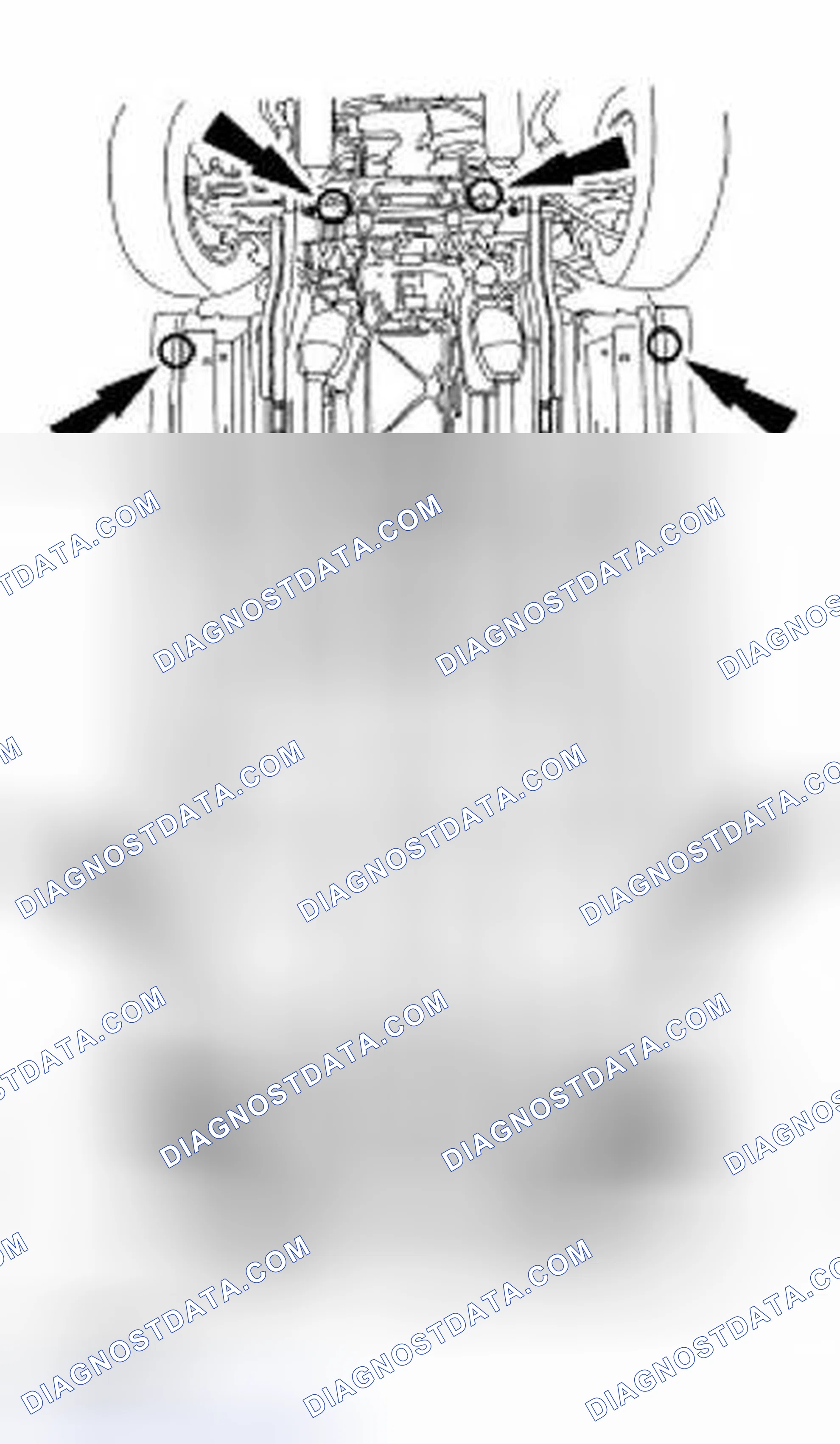 Scheme 19: LIFTING POINTS - FRAME CONTACT LIFT, SINGLE-POST LIFT, TWO-POST LIFT