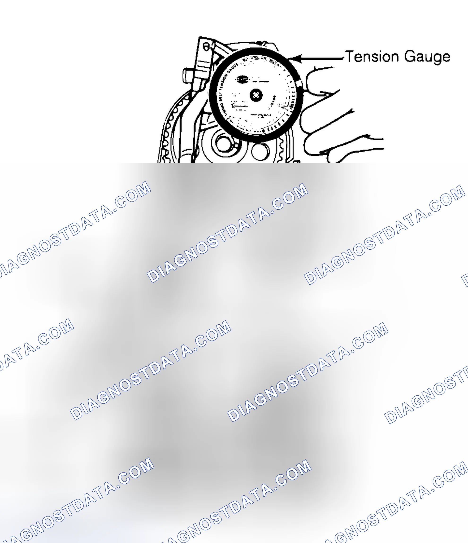 Scheme 3: Adjusting Typical Timing Belt Tension