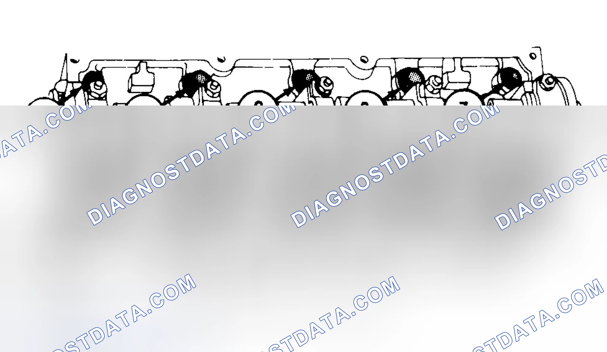 Scheme 7: Typical Cylinder Head Tightening or Loosening Sequence