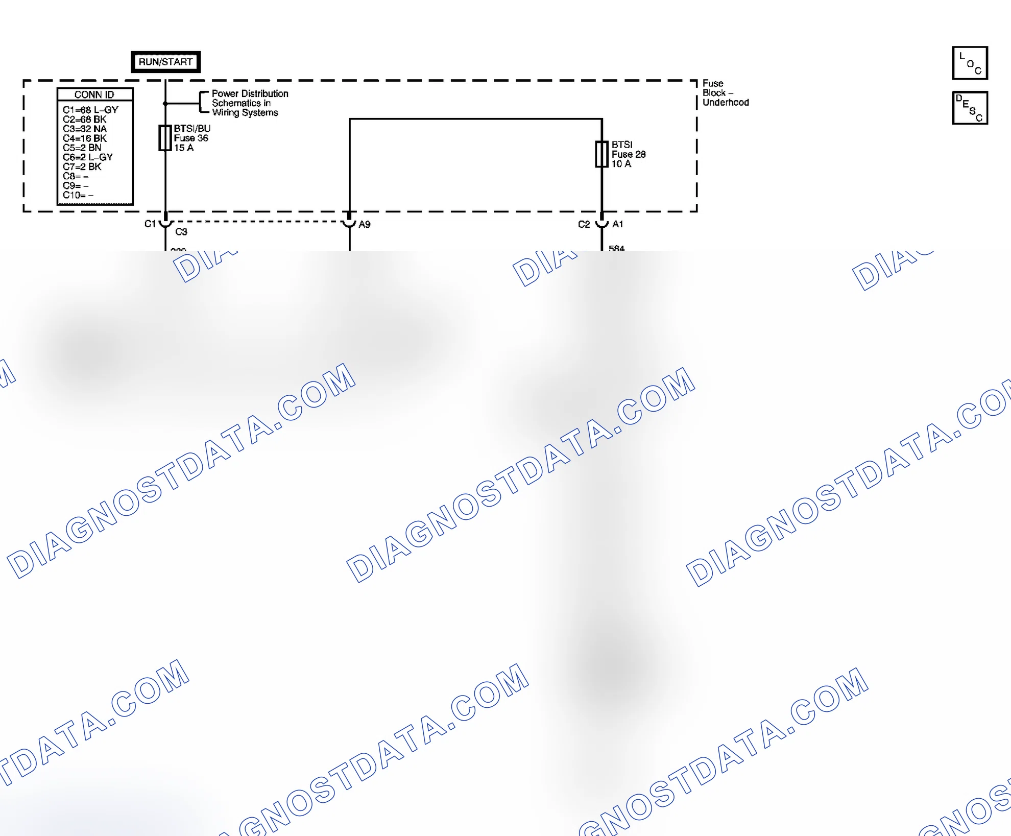Scheme 270: Automatic Transmission Shift Lock Control Schematics
