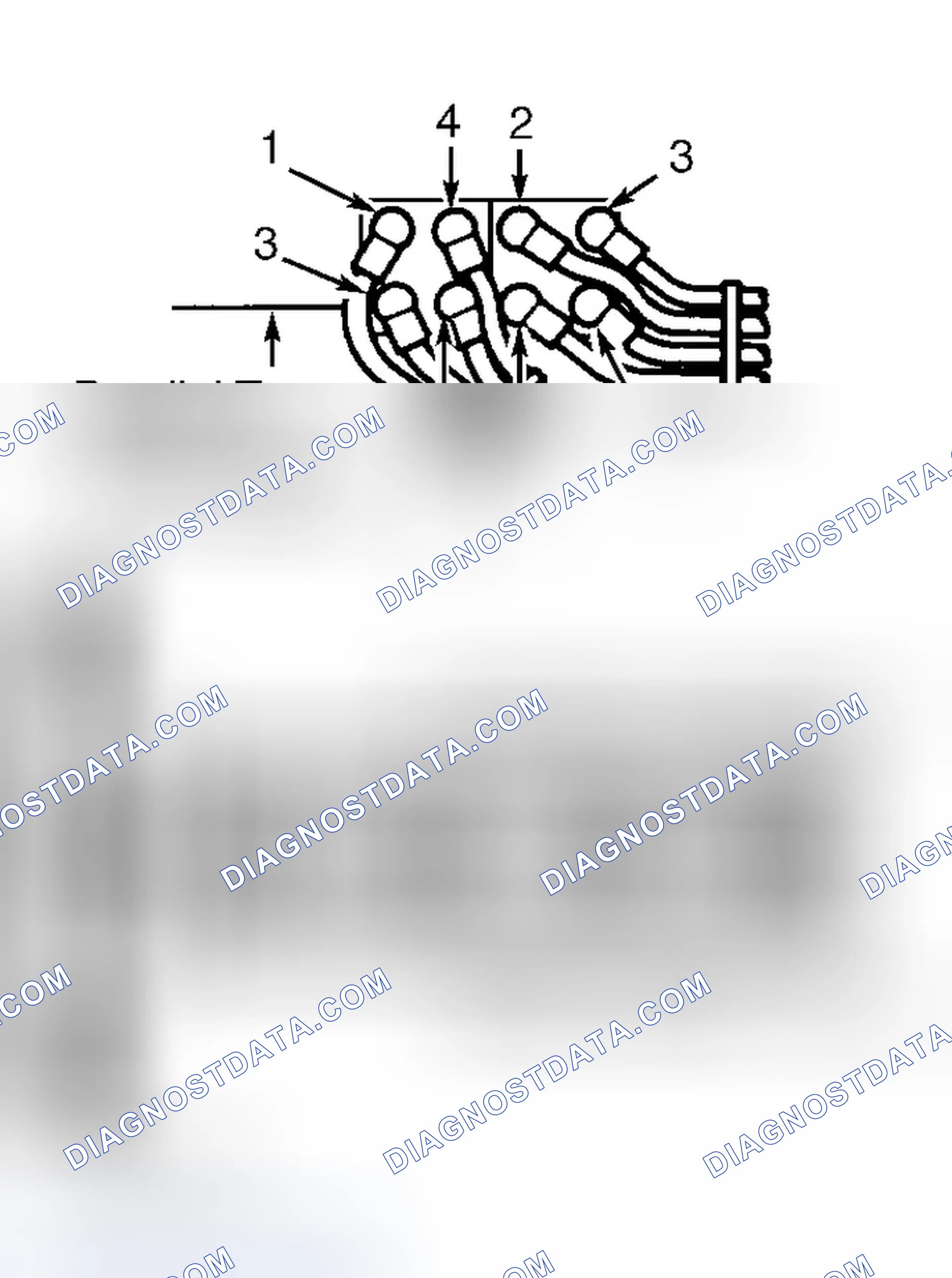 Scheme 1: Identifying Firing Order & Timing Marks (2.5L)