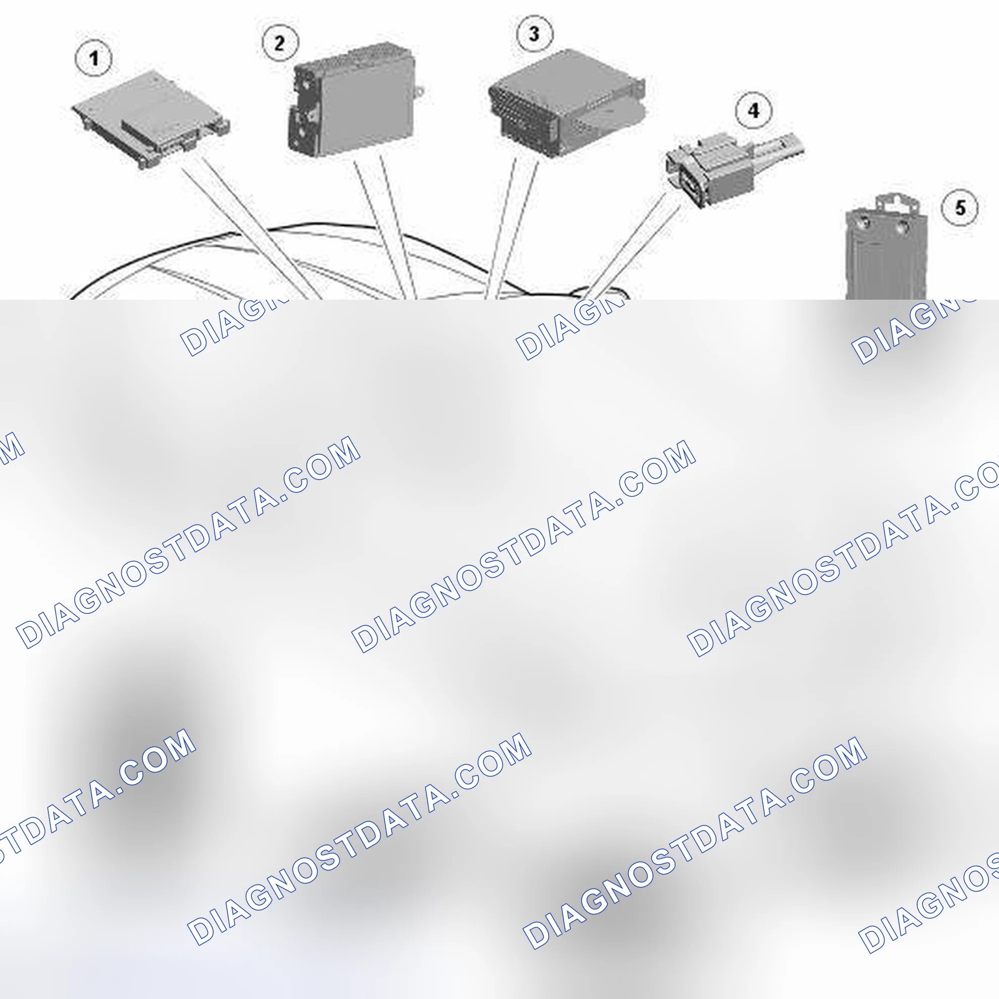 Scheme 1: COMPONENT LOCATION - MOST BUS