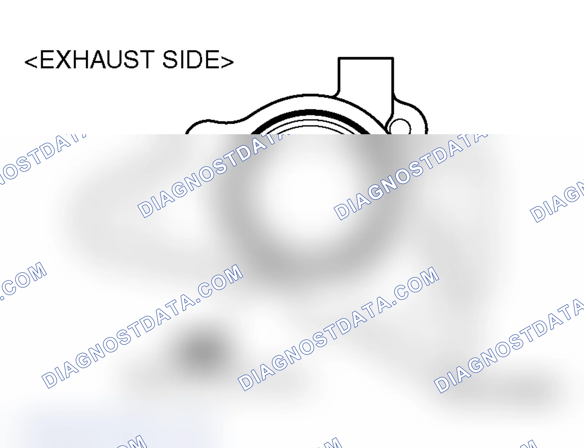 Scheme 636: >> J << CAMSHAFT POSITION SENSOR SUPPORT INSTALLATION