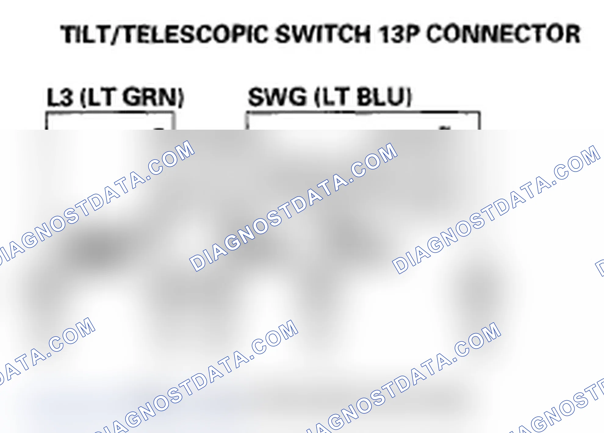 Scheme 38: DTC B1835: Tilt/Telescopic Switch Signal Input Error