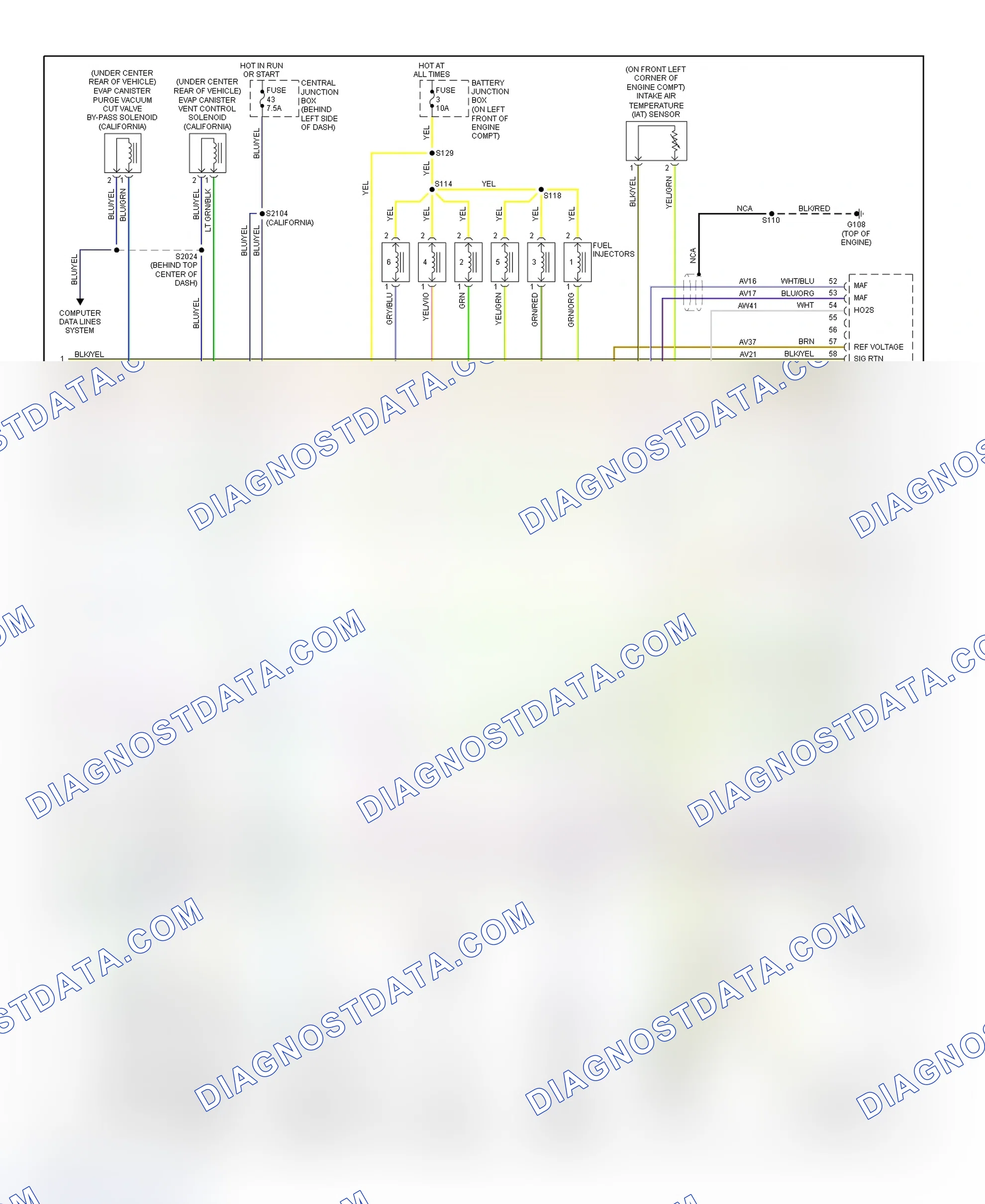 Scheme 179: PCM Wiring Diagram (Villager - 3.3L - 3 Of 3)