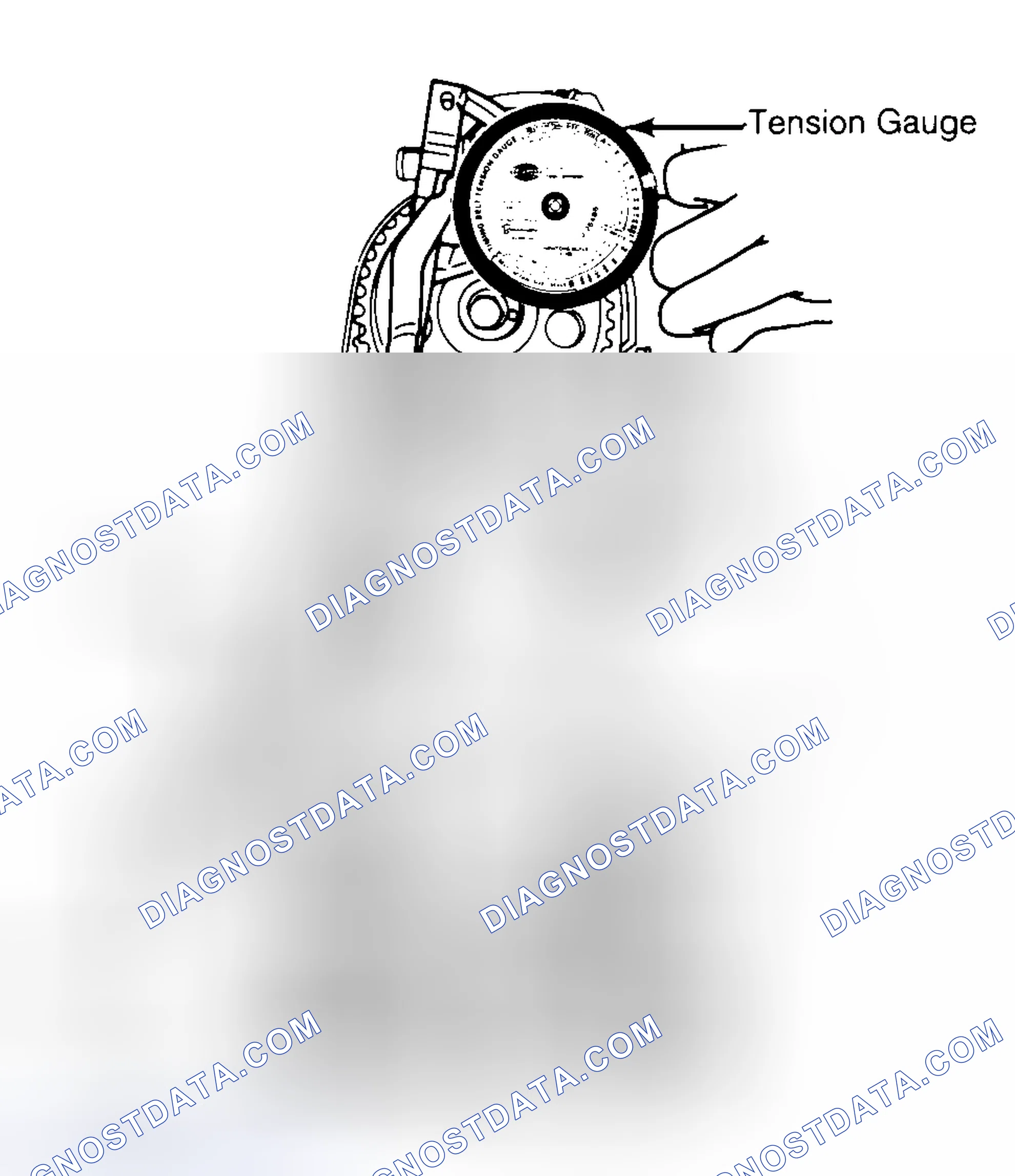Scheme 3: Adjusting Typical Timing Belt Tension