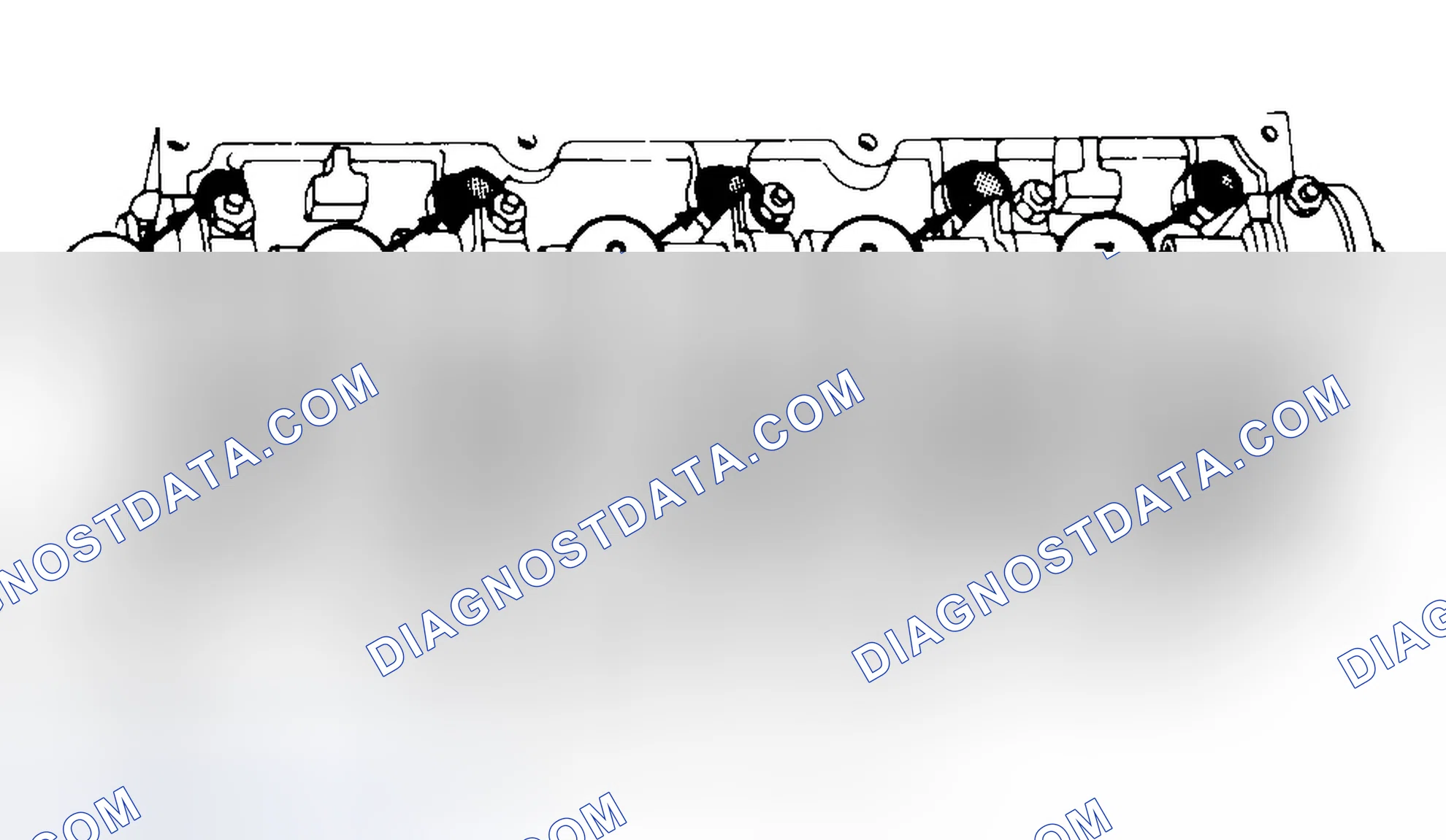 Scheme 7: Typical Cylinder Head Tightening or Loosening Sequence