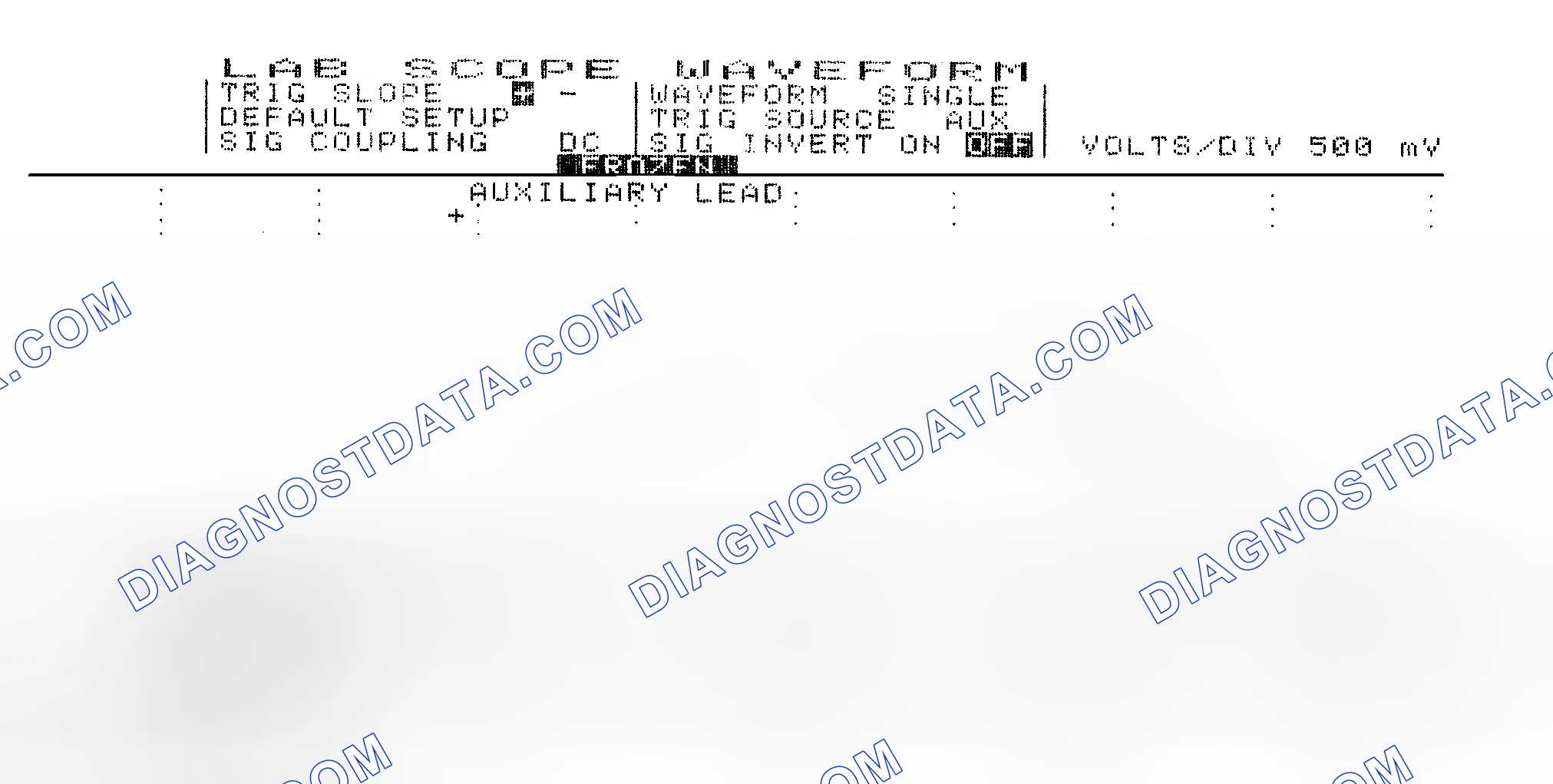 Scheme 14: Single Injector w/Excessive Current Flow - Current Pattern