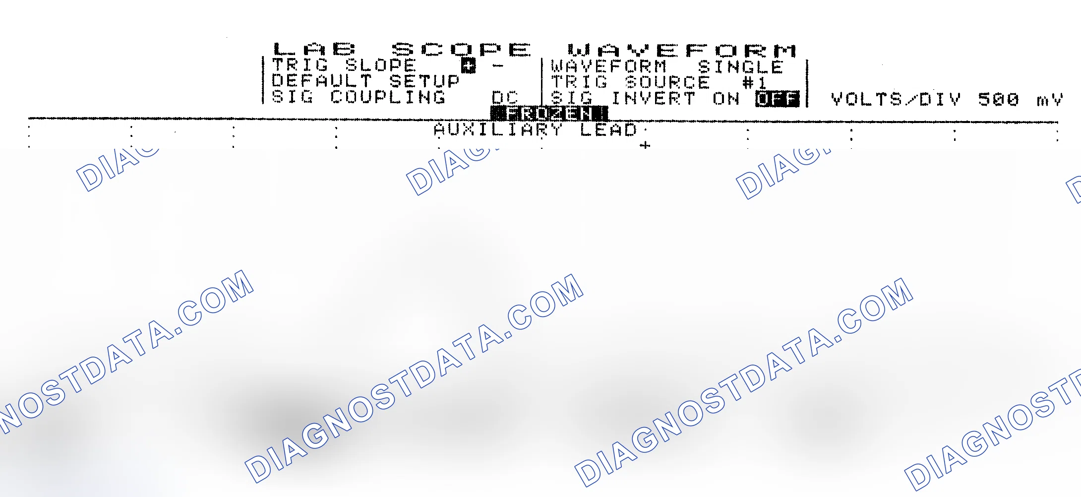 Scheme 10: Single Injector w/Excessive Current Flow - Current Pattern