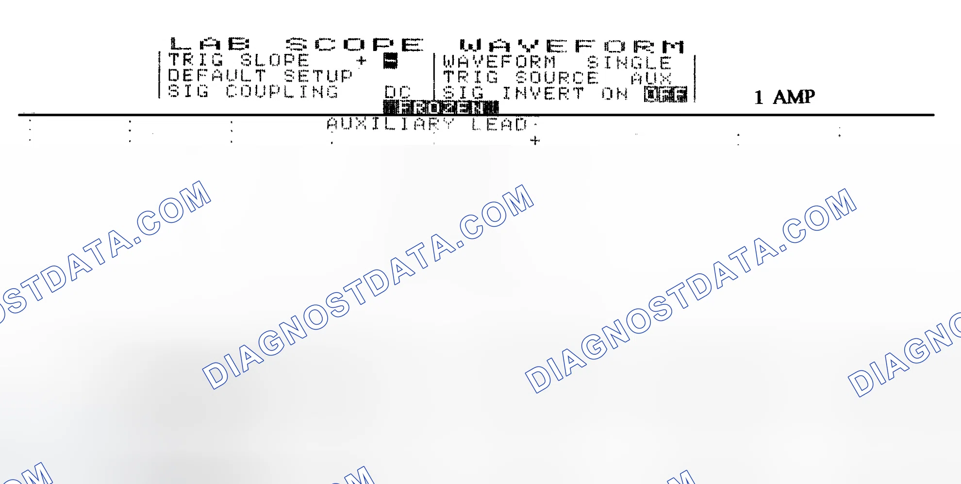 Scheme 20: Single Injector w/Normal Current Flow - Current Pattern