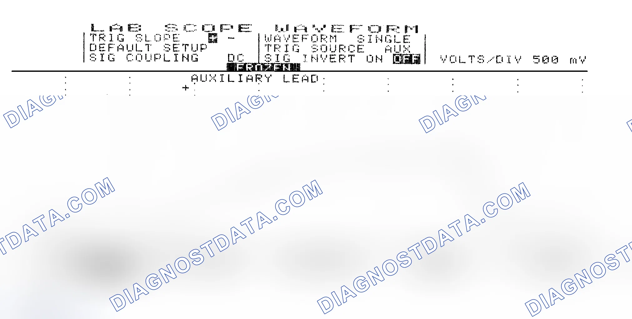Scheme 14: Single Injector w/Excessive Current Flow - Current Pattern