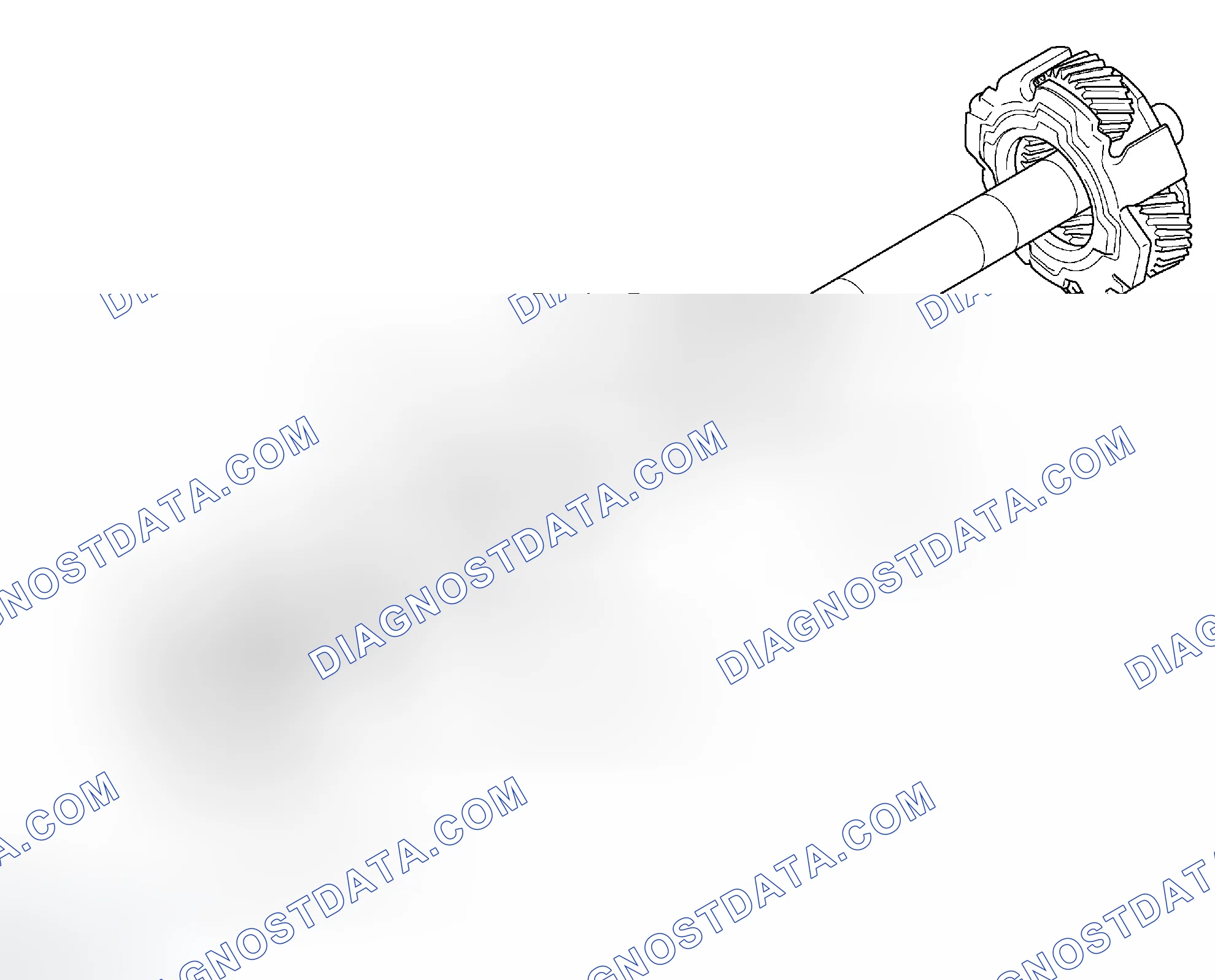 Scheme 189: Exploded View Of Input Shaft Components