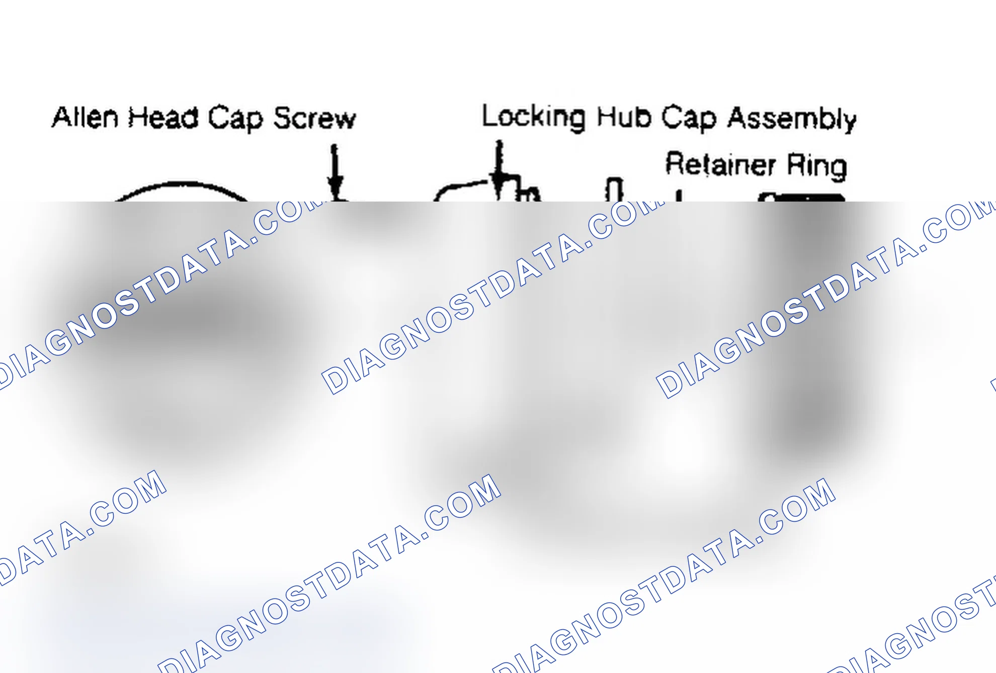 Scheme 19: Exploded View Of Warn Industries Manual Locking Hub Assembly