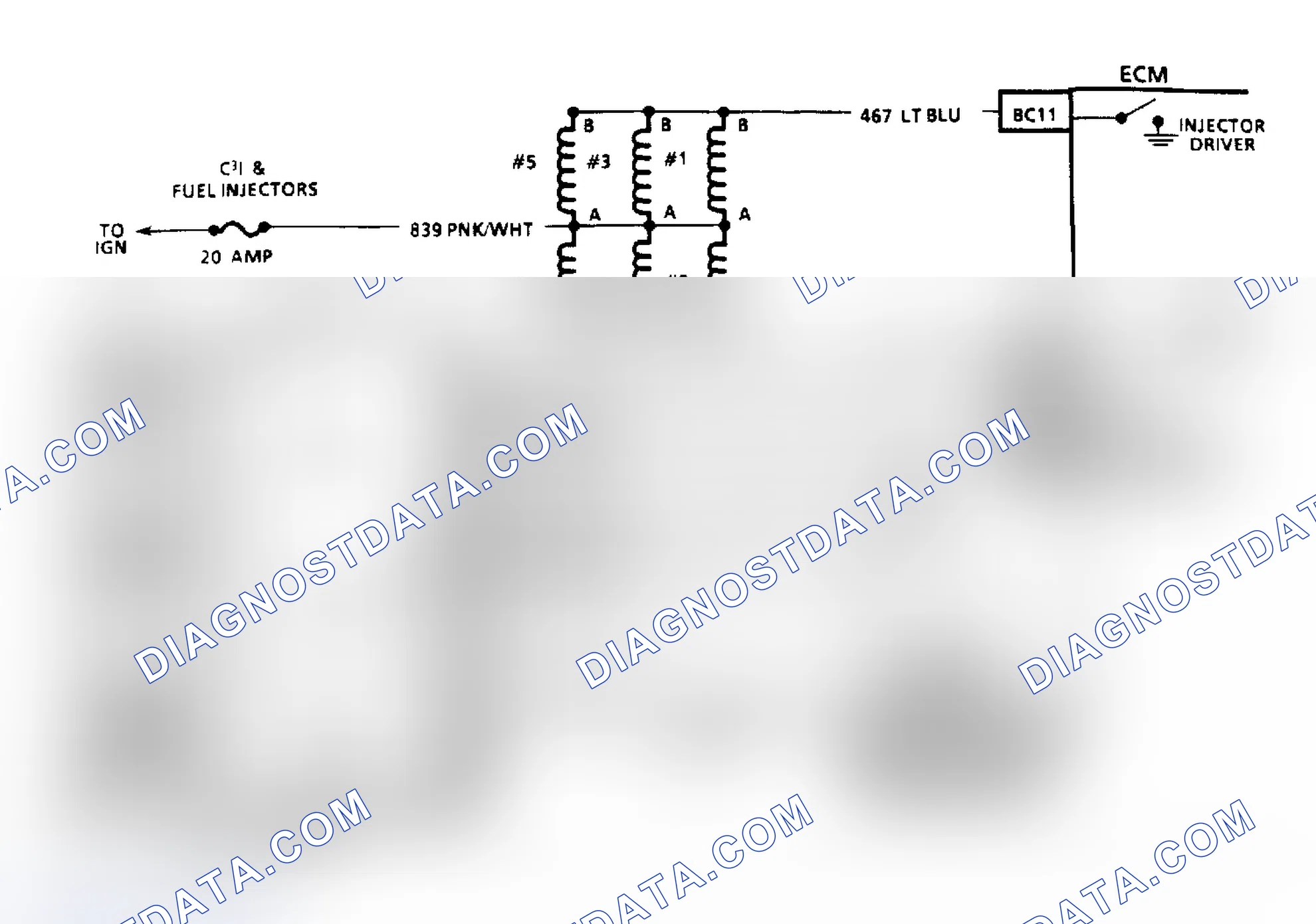 Scheme 486: Chart C4H2 Schematic, C3I Misfire Under Load ("A" Body)