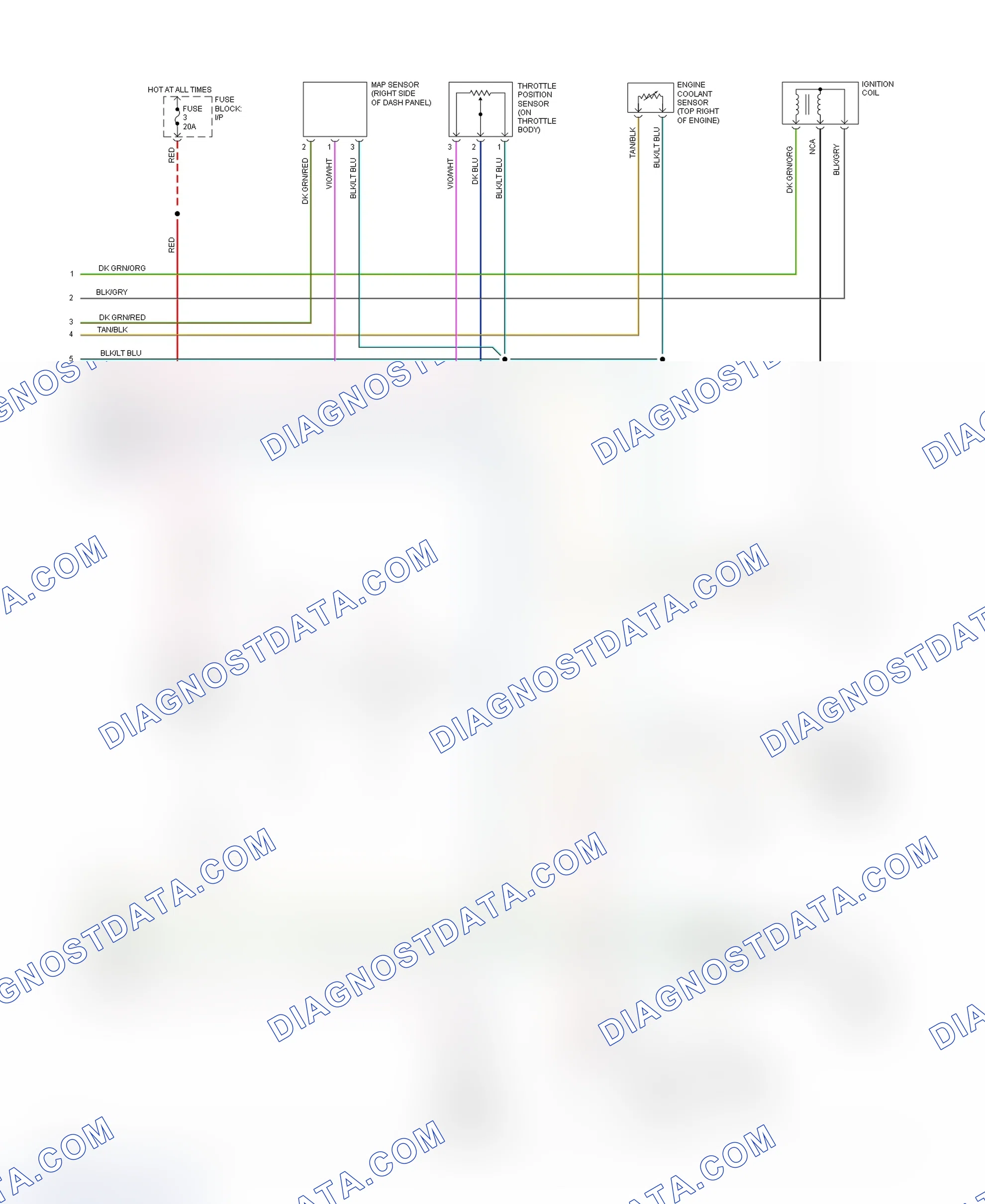 Scheme 52: Wiring Diagram (Caravan & Voyager - 2.5L - 2 Of 2)