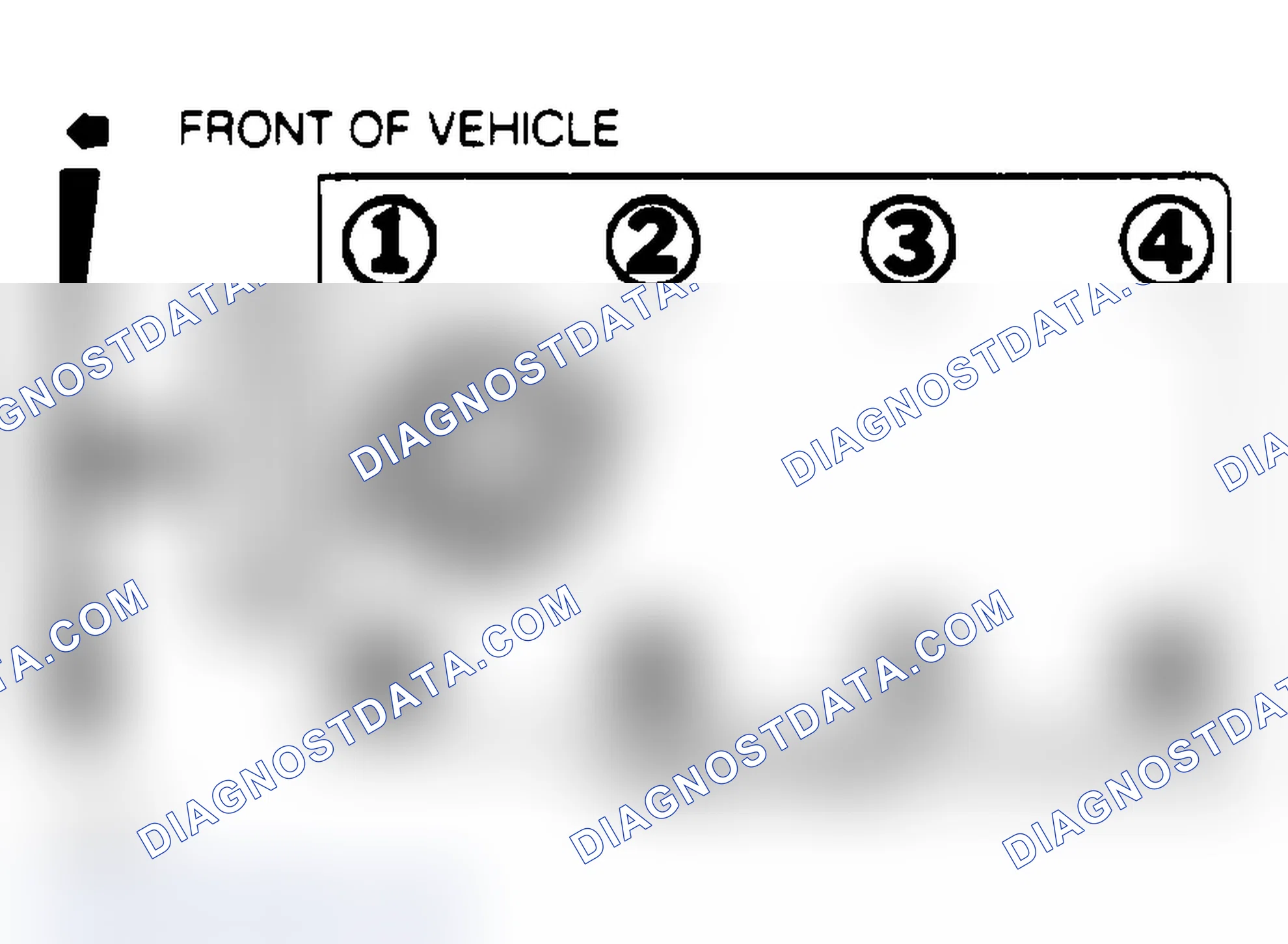Scheme 2: 5.0L SFI H.O. (Mark VII LSC & Mustang) & 5.8L 2-Bbl. Firing Order & Timing Marks