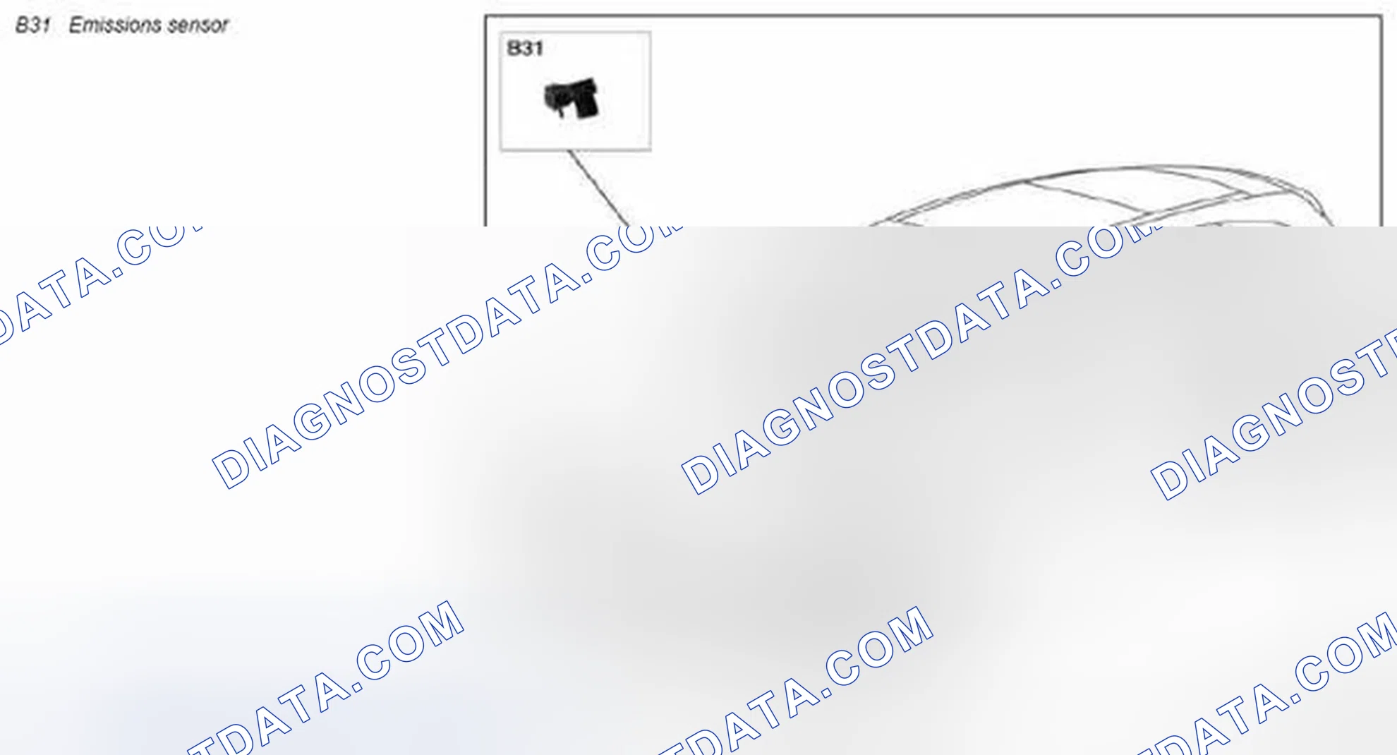 Scheme 144: Emissions sensor, component description - GF83.10-P-2191RT