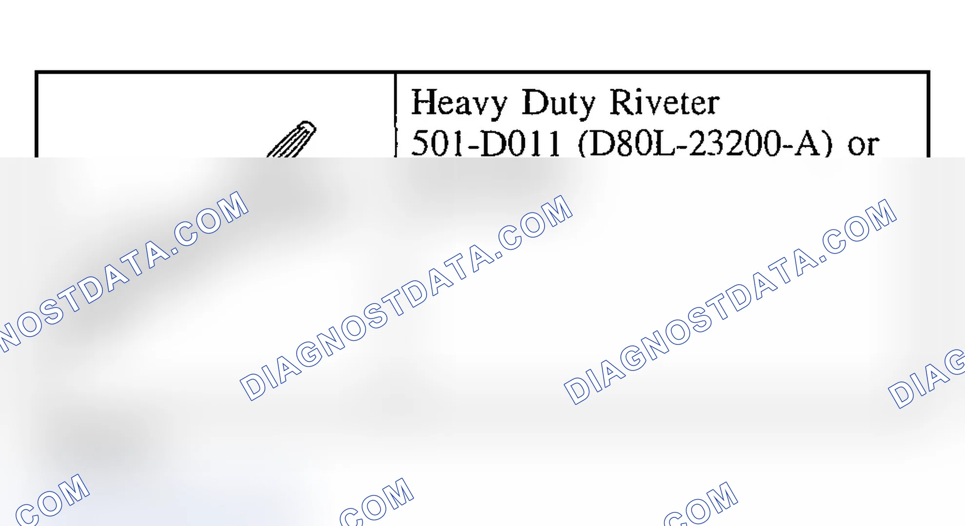 Scheme 132: Special Tools