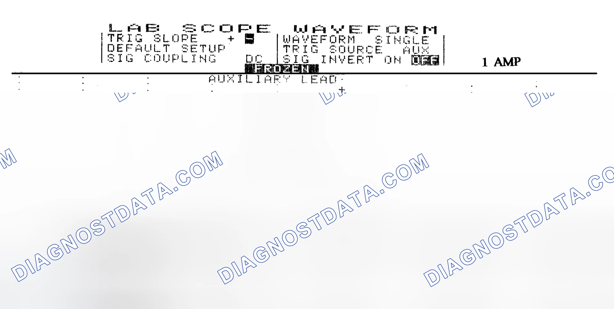 Scheme 20: Single Injector w/Normal Current Flow - Current Pattern