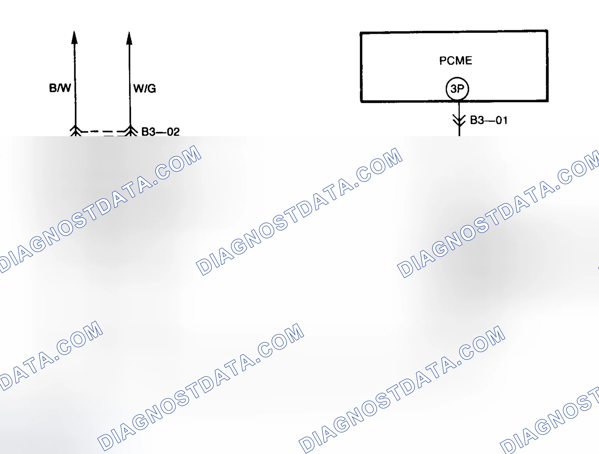 Scheme 64: Trouble Code No. 28 Schematic (Solenoid Valve - EGR Vacuum)