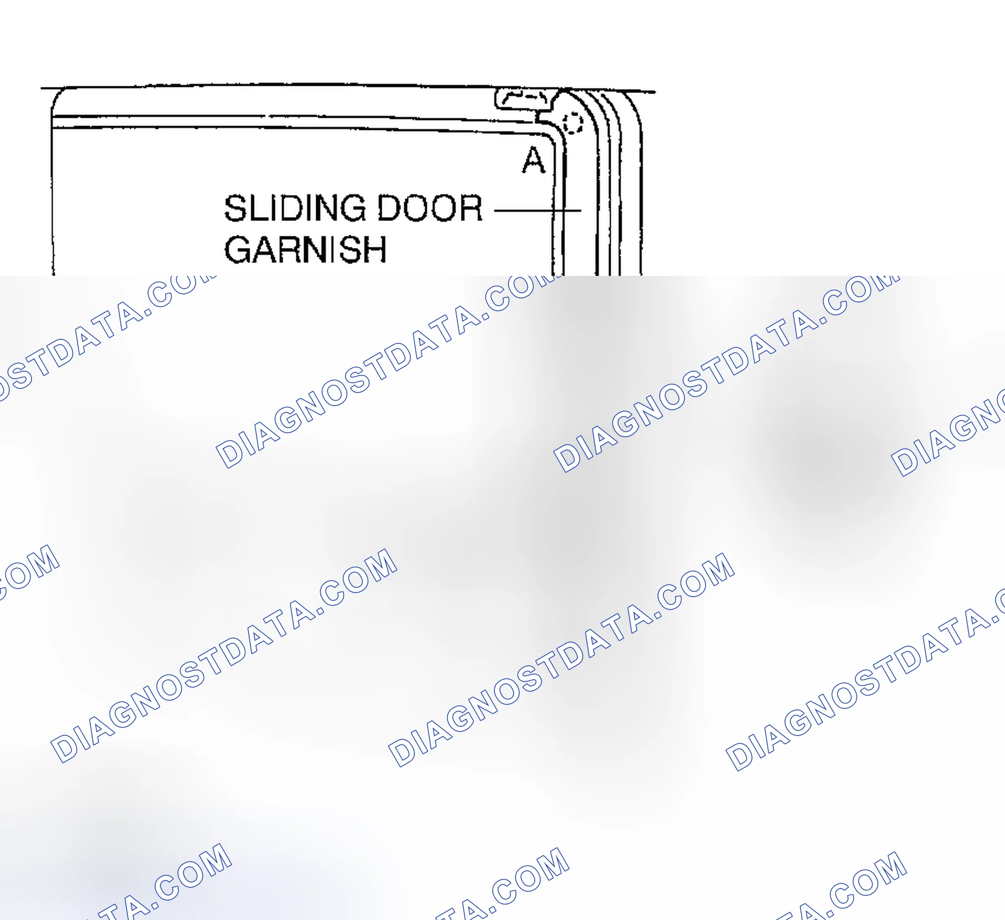 Scheme 23: SLIDING DOOR GARNISH REMOVAL/INSTALLATION