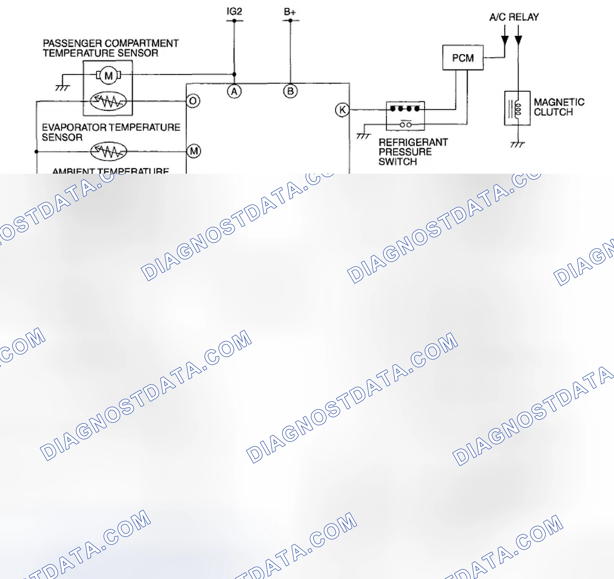 Scheme 61: HVAC SYSTEM WIRING DIAGRAM