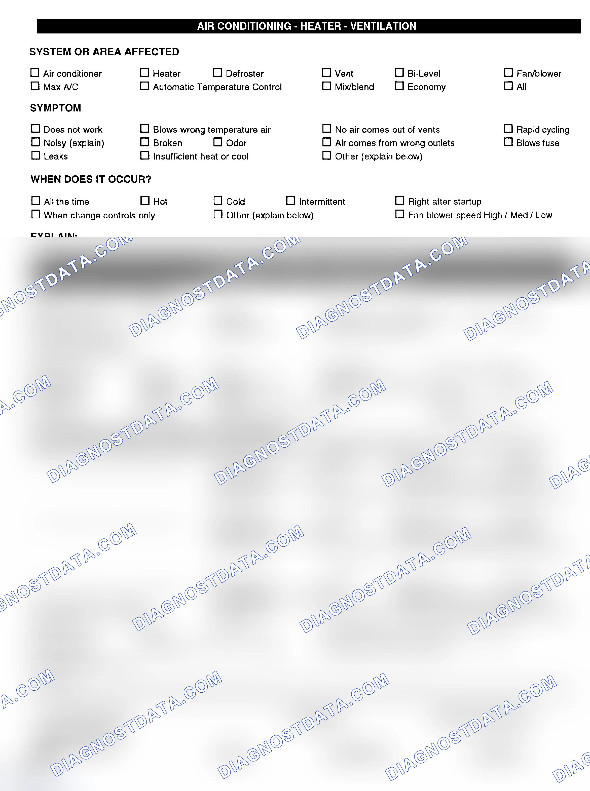 Scheme 4: Symptom Check List - Page 3