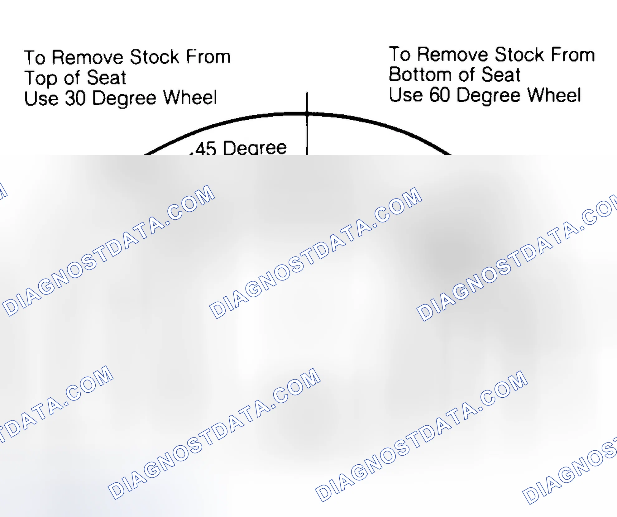 Scheme 19: Adjusting Valve Seat Width