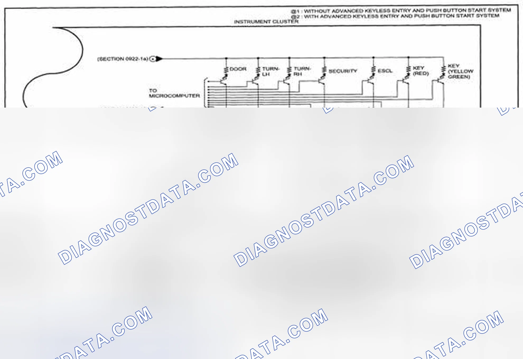 Scheme 395: Instrument Cluster Wiring Diagram - 0922-1g (1 Of 2)