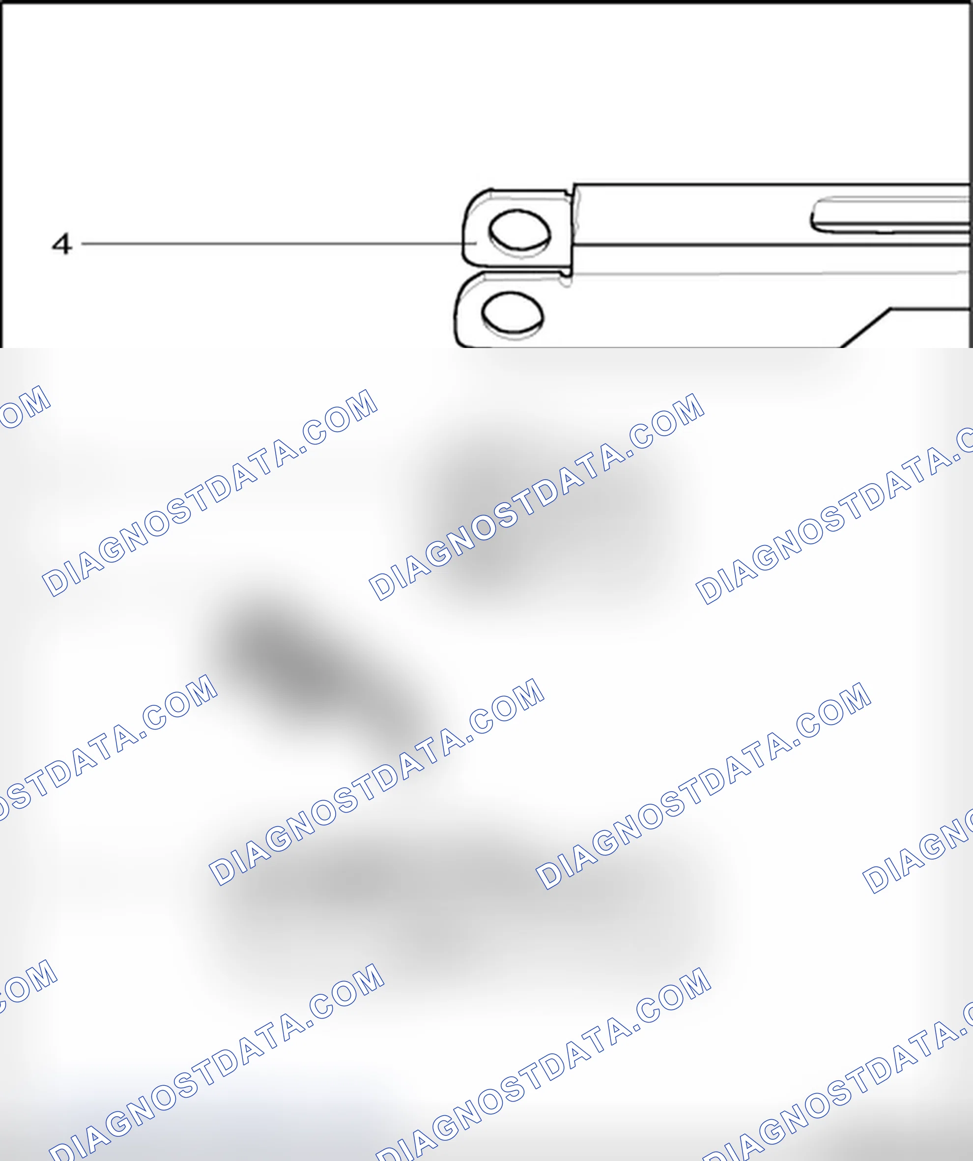 Scheme 157: Windshield wiper arm - through 10.04, assembly