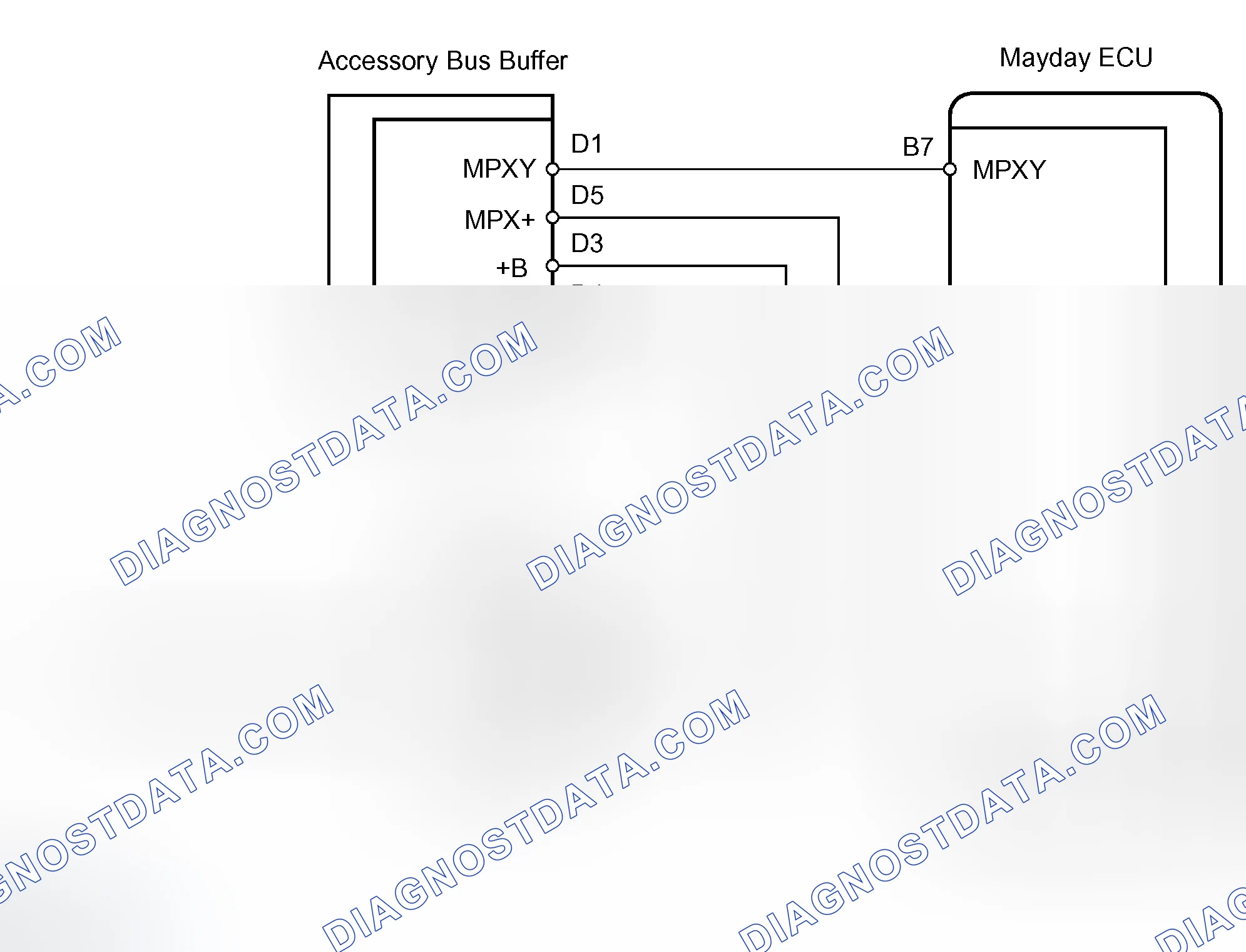 Scheme 51: Mayday ECU Wiring Diagram (Loss Of BEAN Communication)