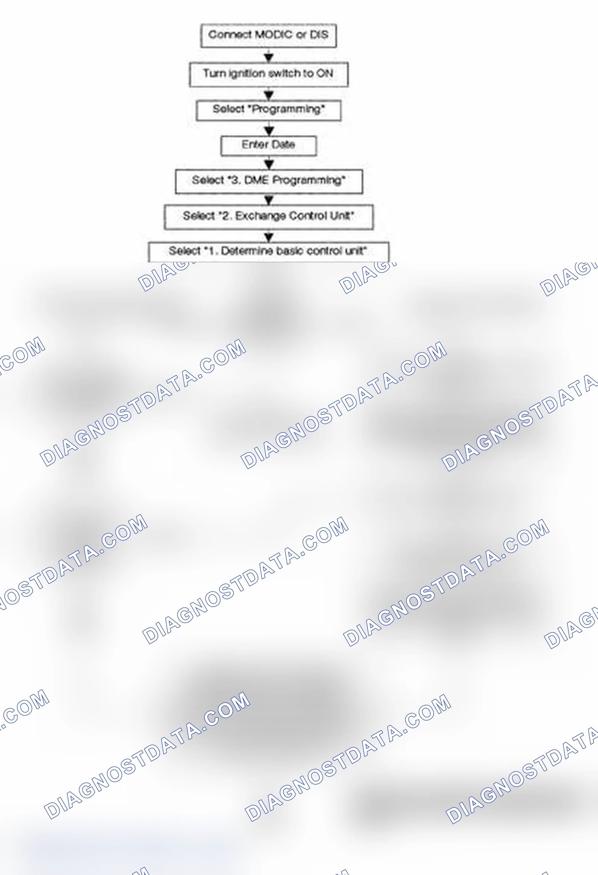 Scheme 225: Procedure for Flash Programming a Control Unit.