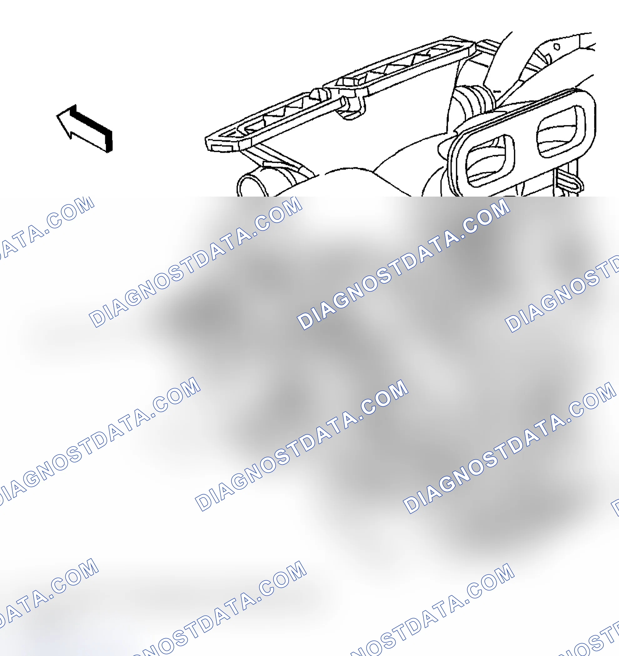 Scheme 18: Instrument Panel Carrier-Center Section