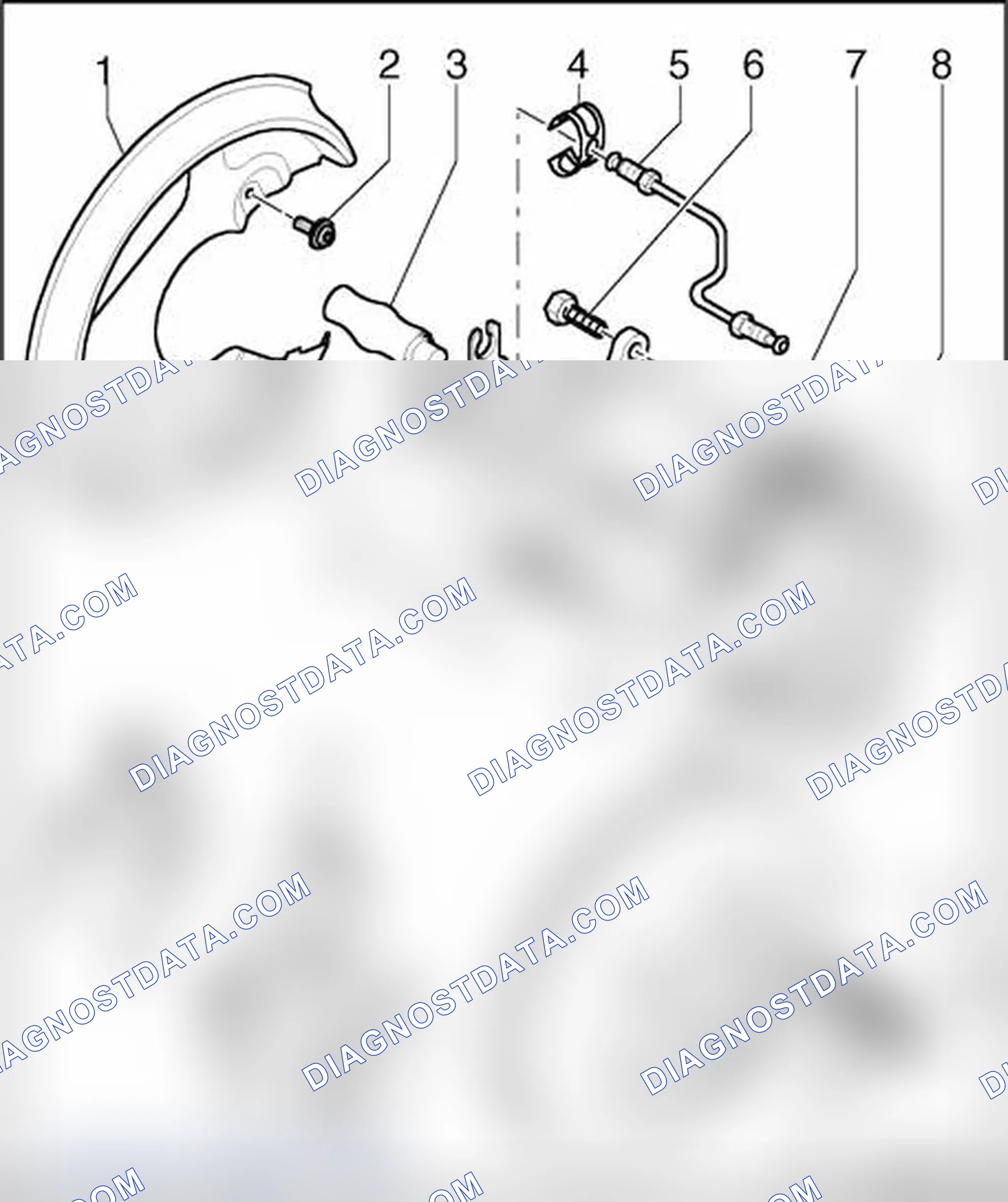 Scheme 47: Front brakes, servicing