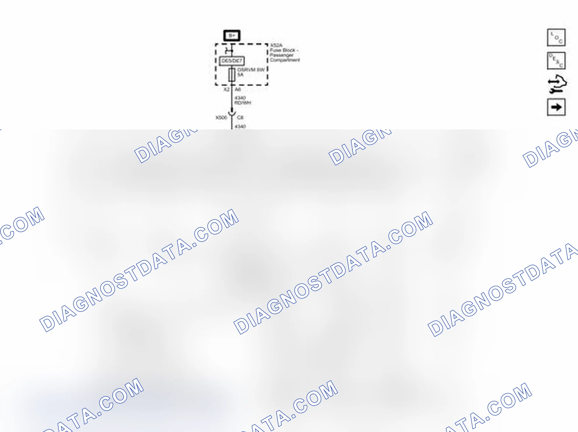 Scheme 1: Power, Ground, Power Mirror Switches and Motors Wiring Schematics