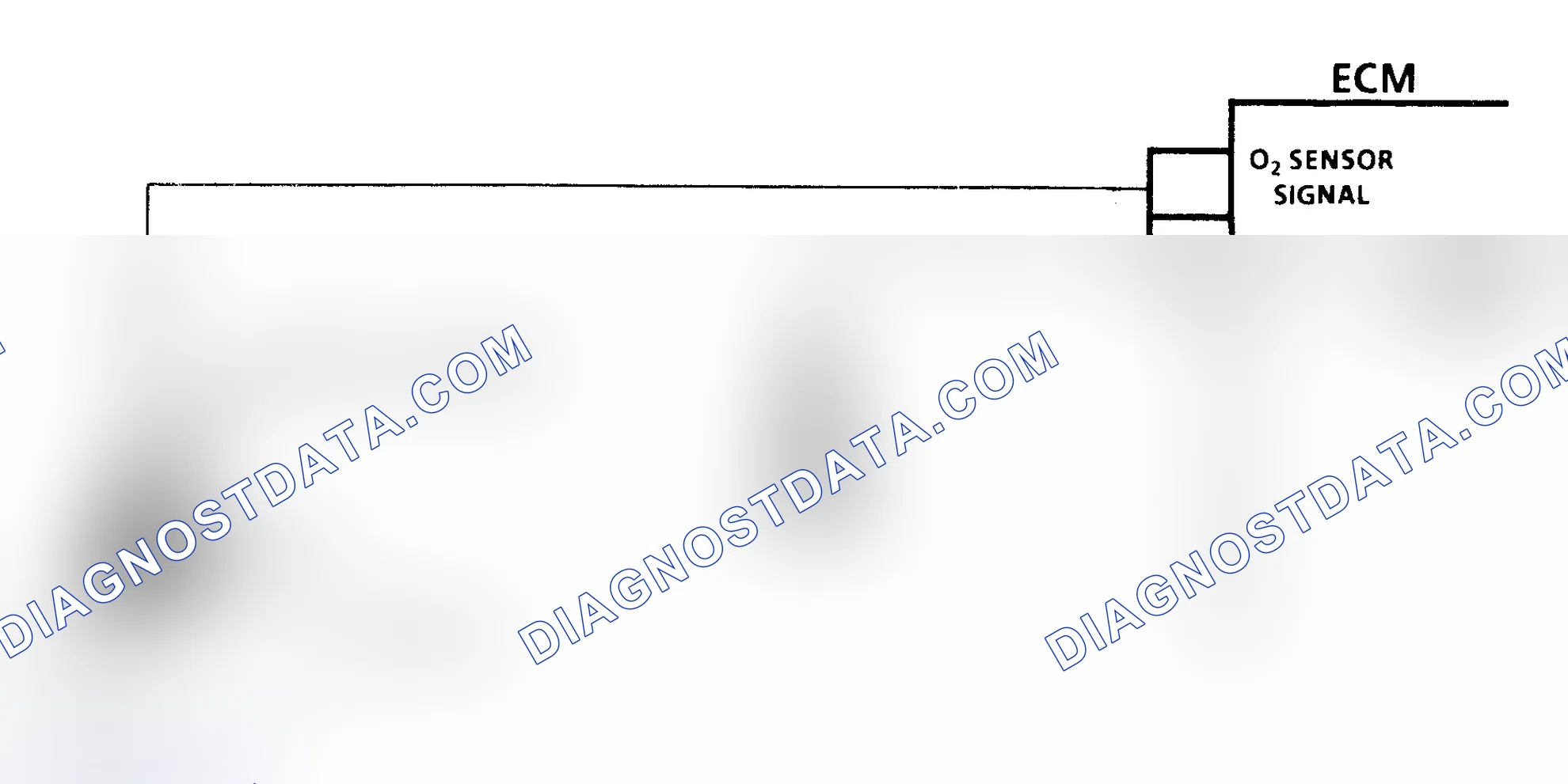 Scheme 184: Code 13, Schematic, Open Oxygen Sensor Circuit