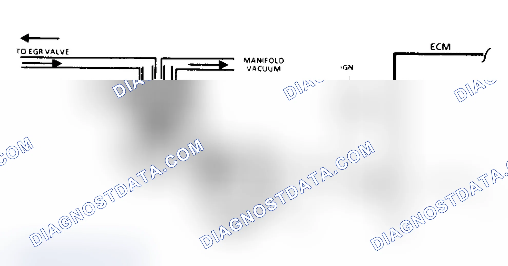 Scheme 124: EGR System Check Schematic (2.8/4.3L "S/T" & 5.7/7.4L Over 8500 GVW)