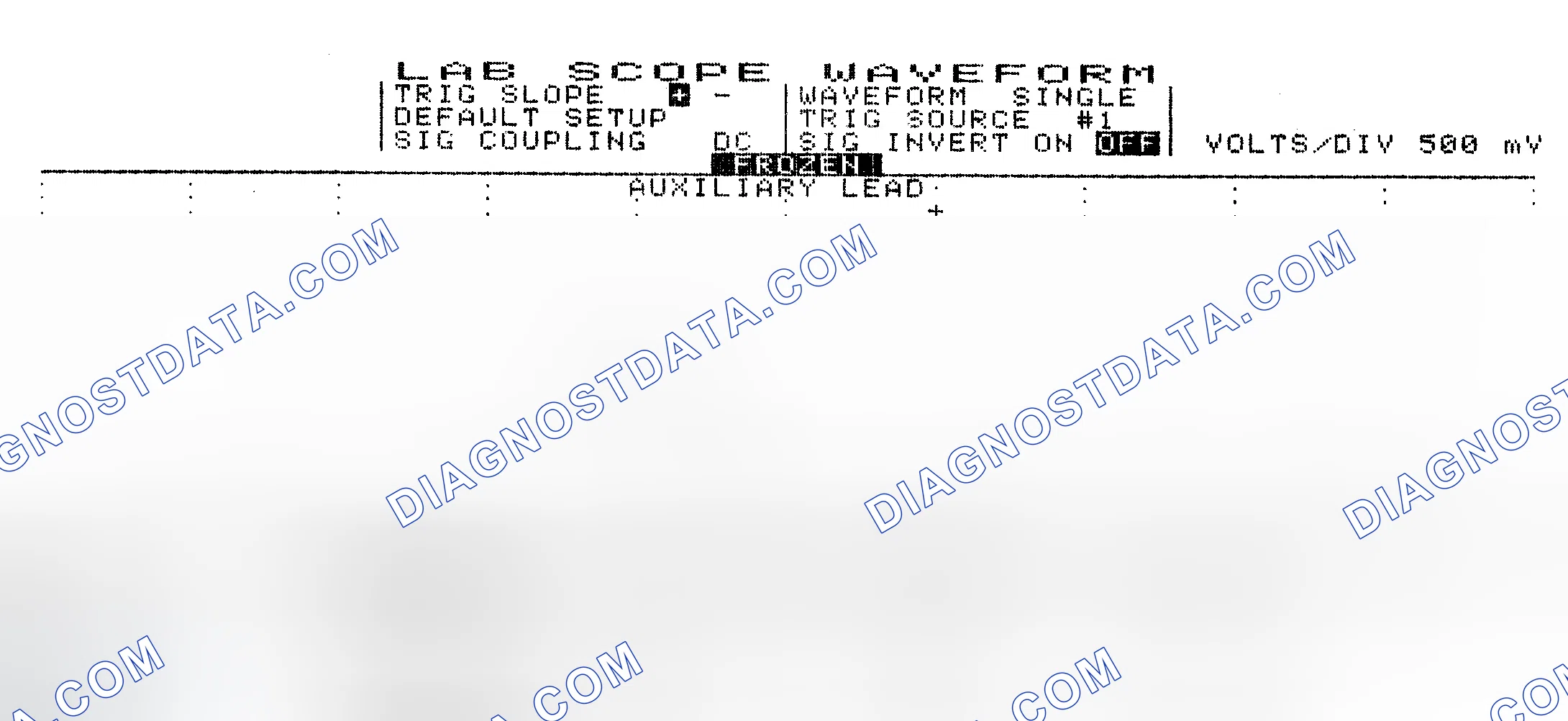 Scheme 10: Single Injector w/Excessive Current Flow - Current Pattern