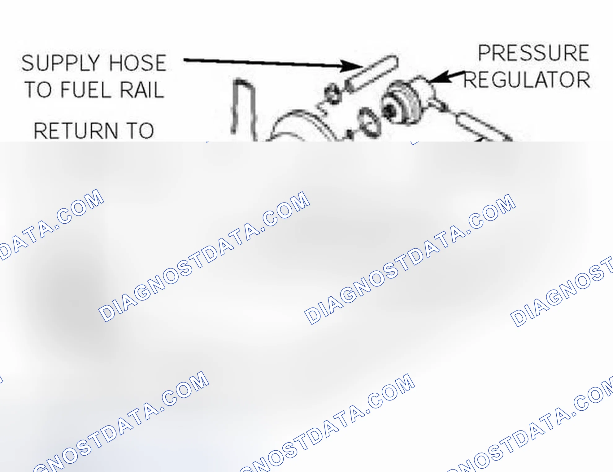 Scheme 759: Identifying Non Return Fuel Rail System Components