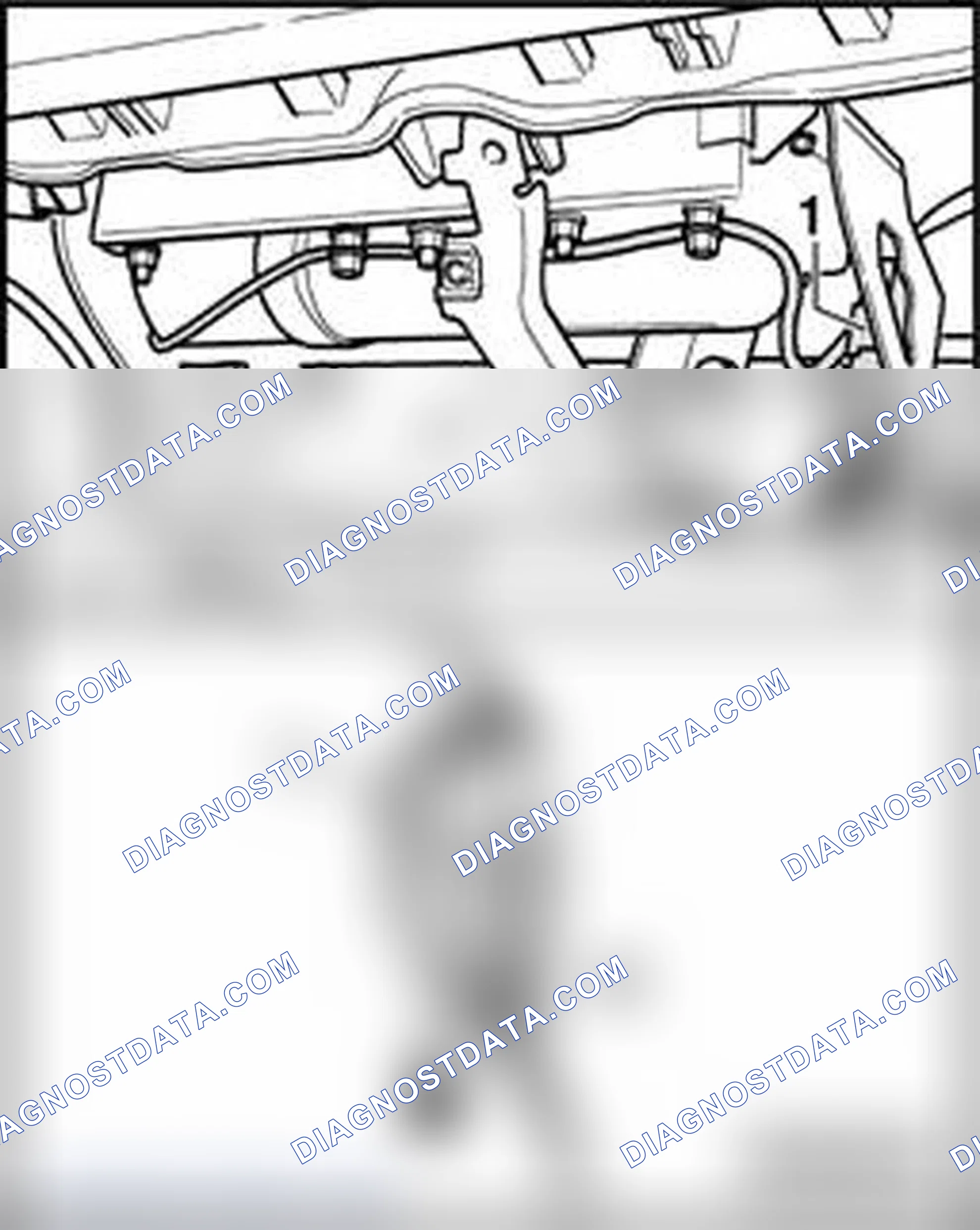 Scheme 104: Disconnecting airbag connector