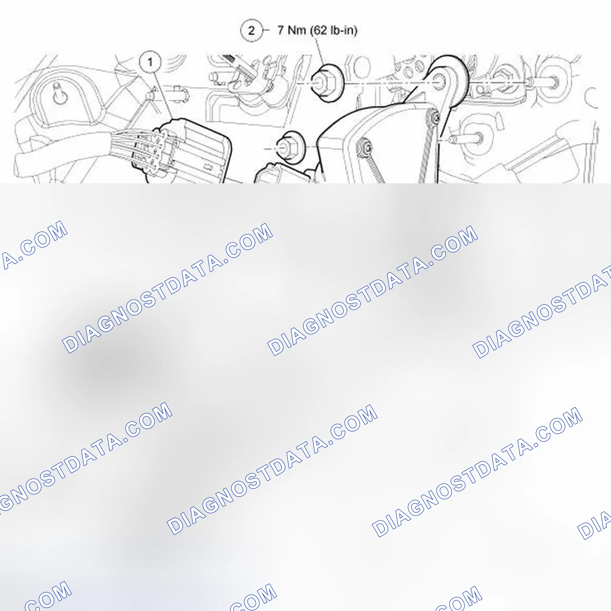 Scheme 1: Accelerator Pedal and Bracket