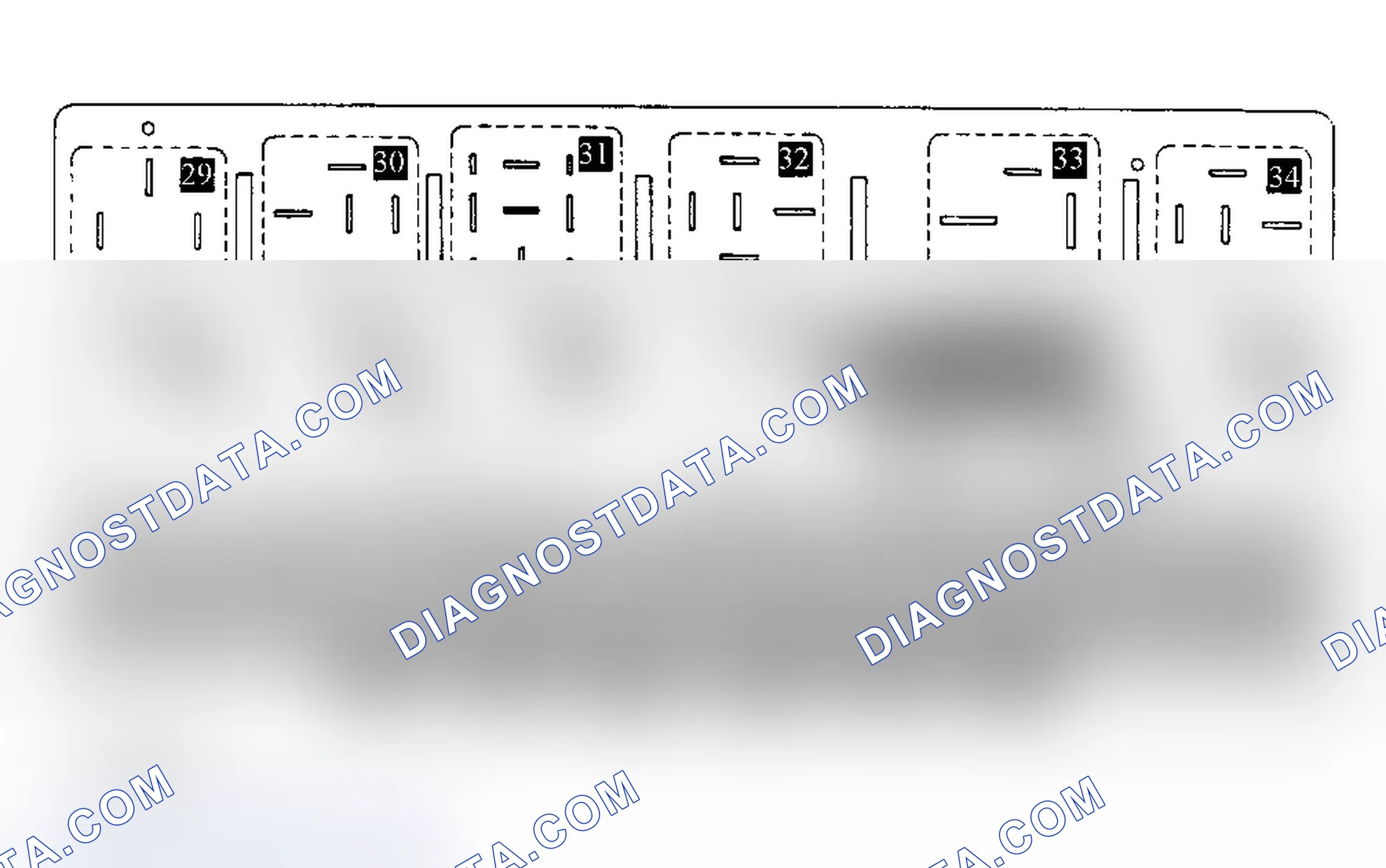 Scheme 7: FUSE PANEL ID (1987-88 5000CS TURBO & TURBO QUATTRO)
